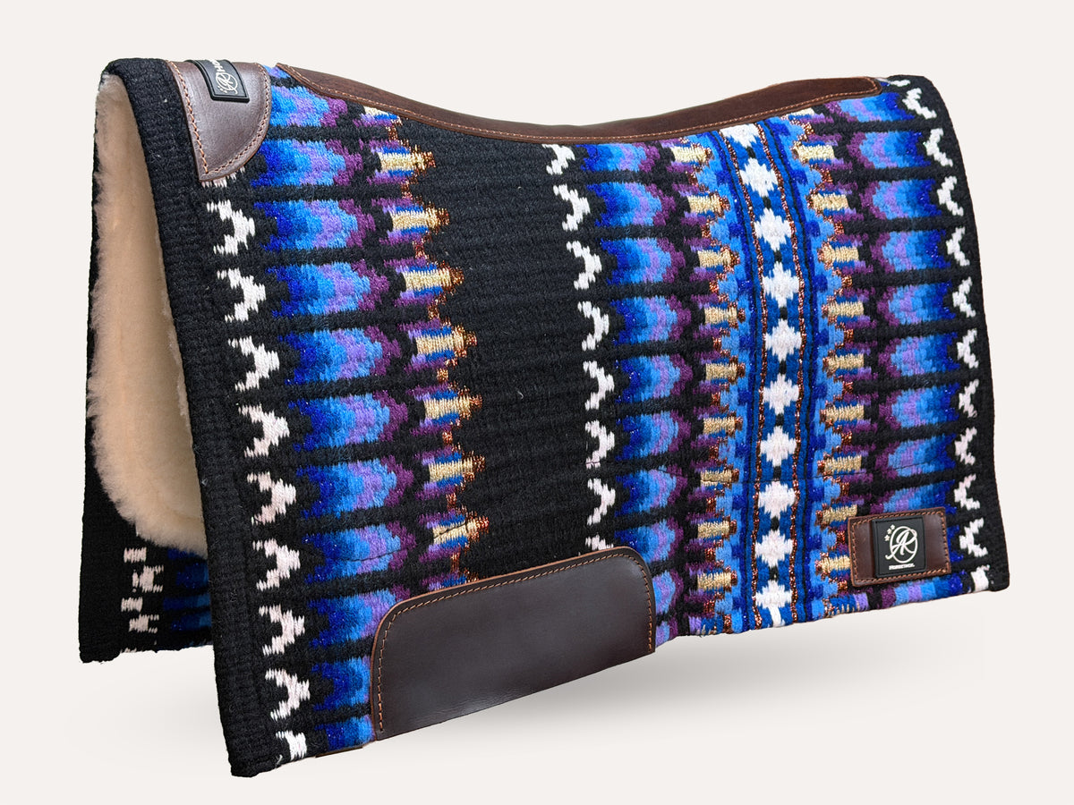 2in1 Show | Performance Western Pad | Cobalt Dusk