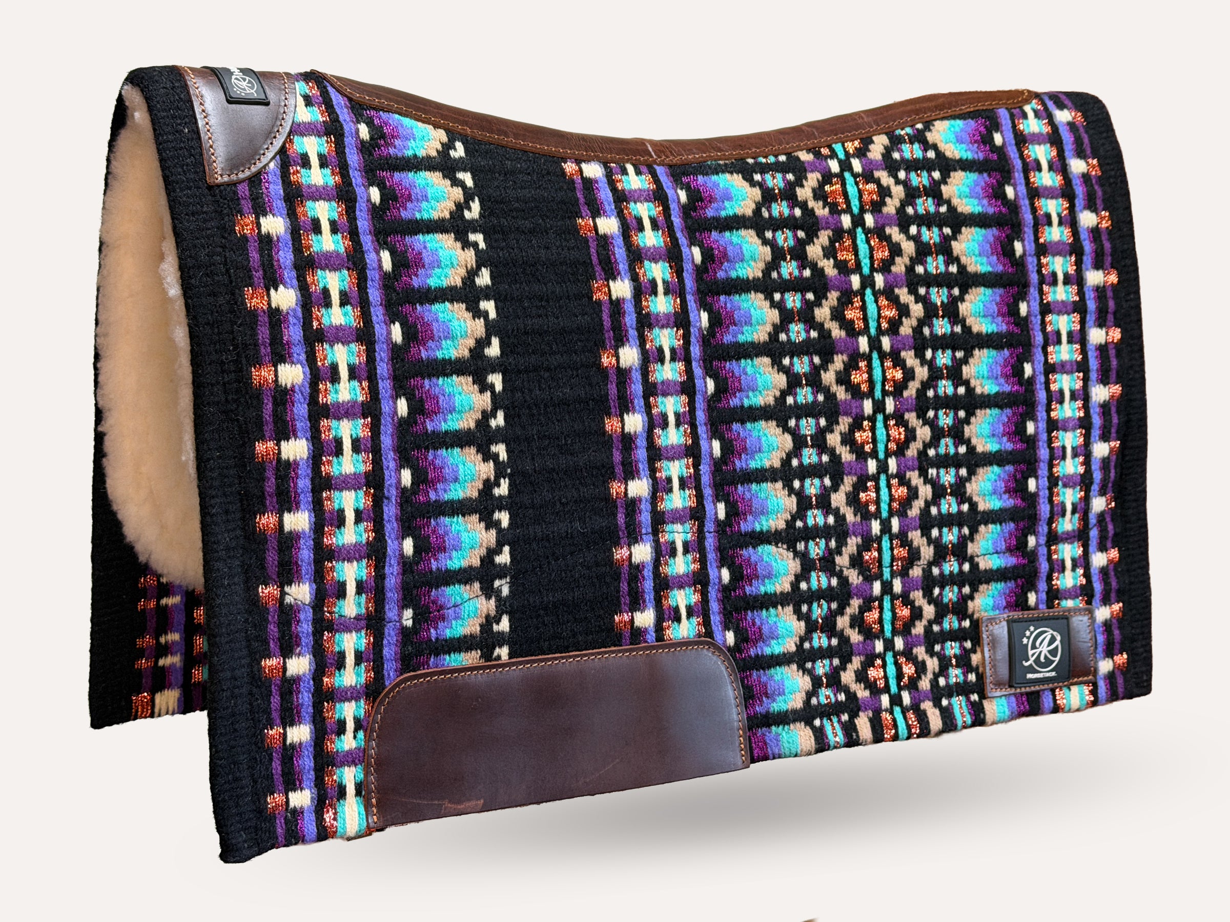 2in1 Show | Performance Western Pad | Cosmic Turquoise