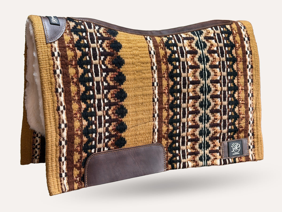 2in1 Show | Performance Western Pad | Honey Bronze