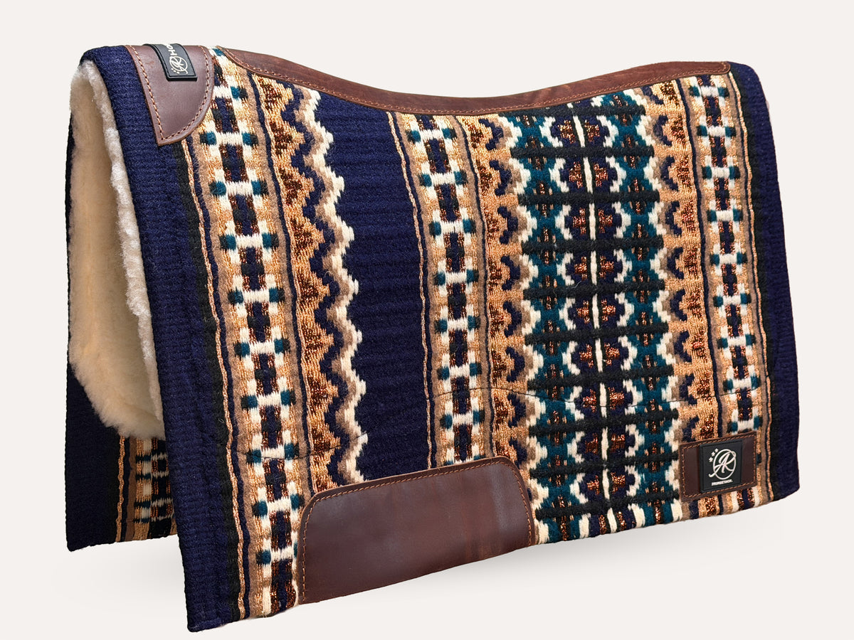2in1 Show | Performance Western Pad | Indigo Dust