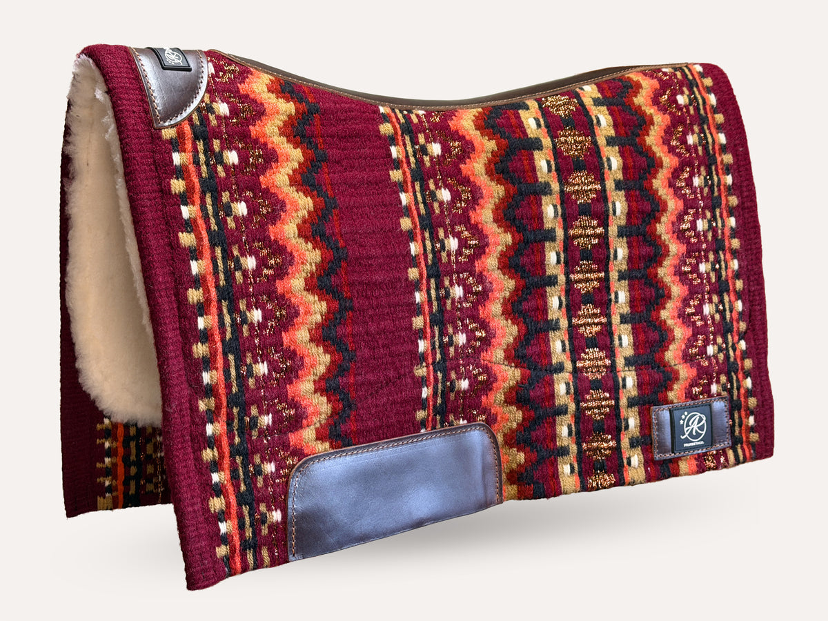 2in1 Show | Performance Western Pad | Maple Rust