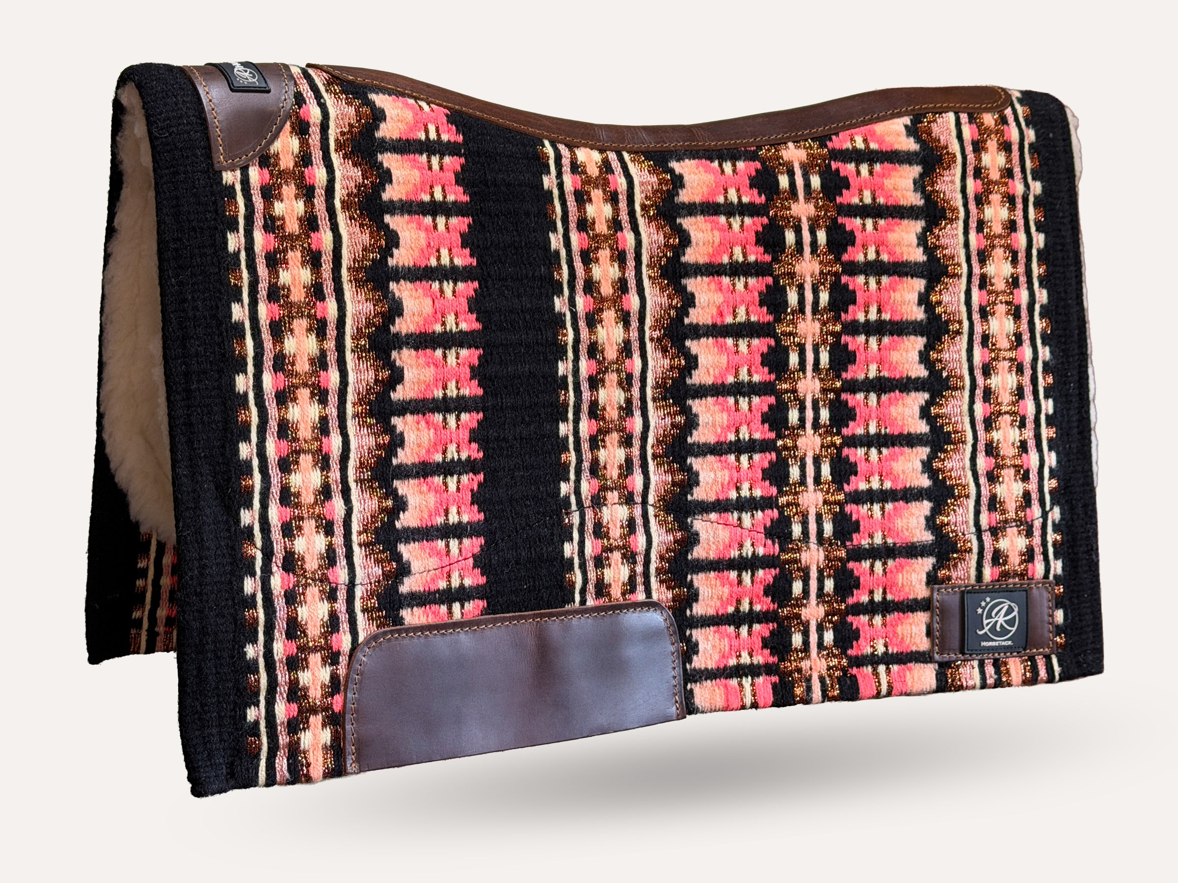 2in1 Show | Performance Western Pad | Midnight Coral
