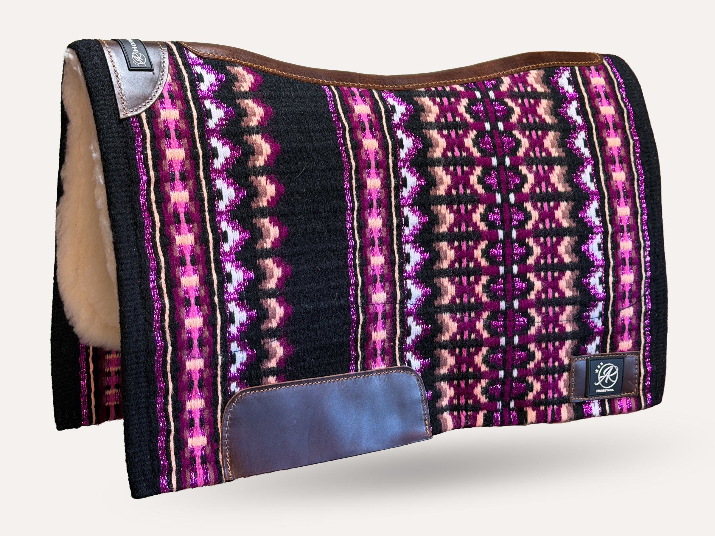 2in1 Show | Performance Western Pad | Plum Dazzle -SOLD OUT