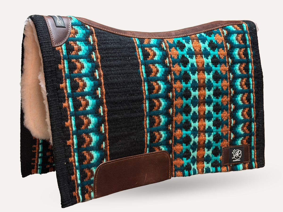 2in1 Show | Performance Western Pad | Terracotta Tide