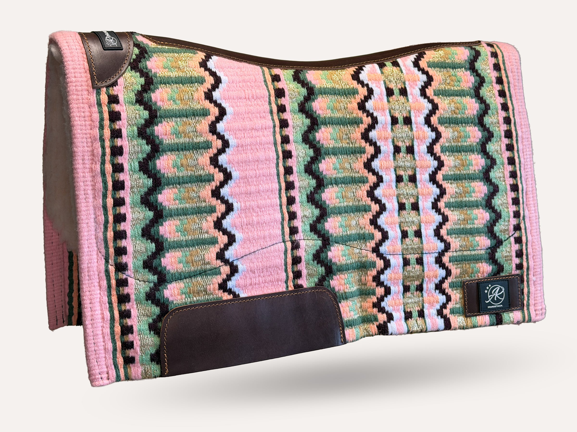 2in1 Show | contoured western pad | Blossom Green