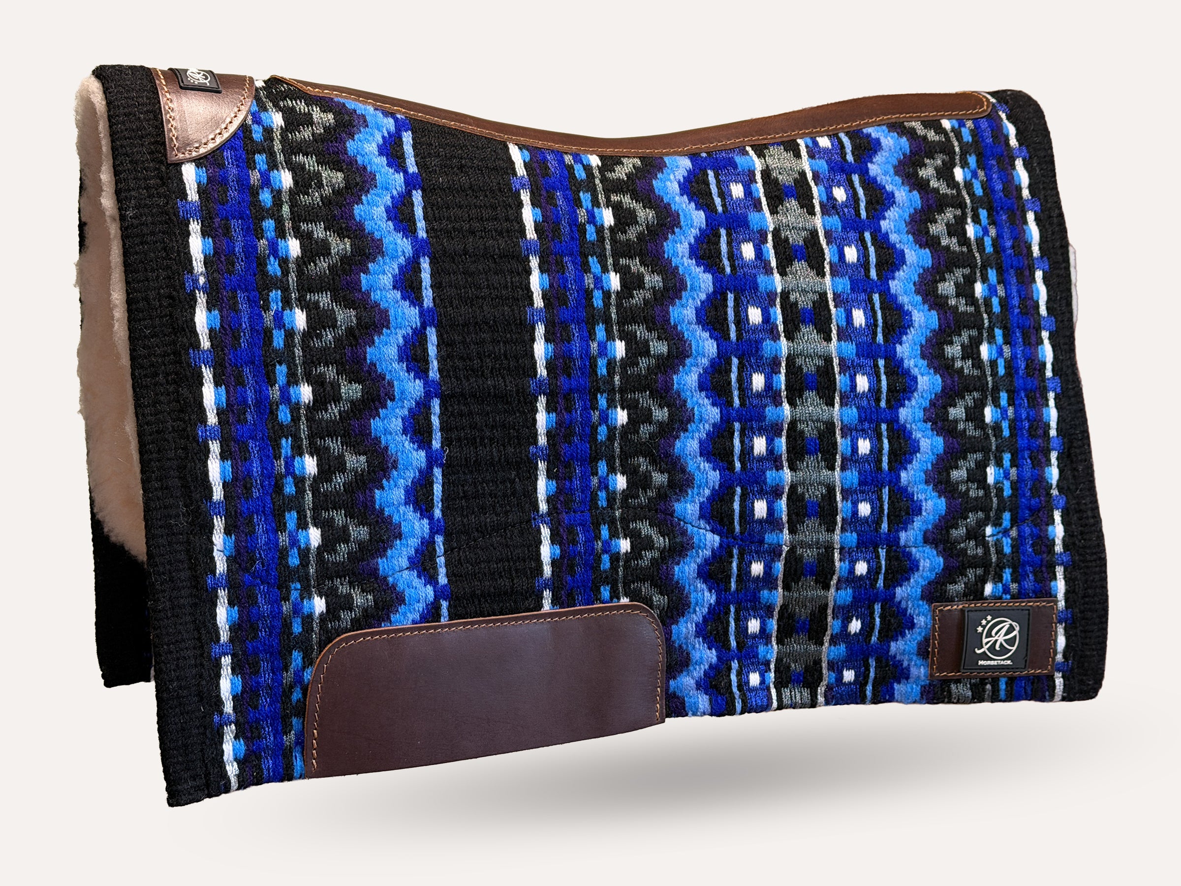 2in1 Show | contoured western pad | Blue Thunder