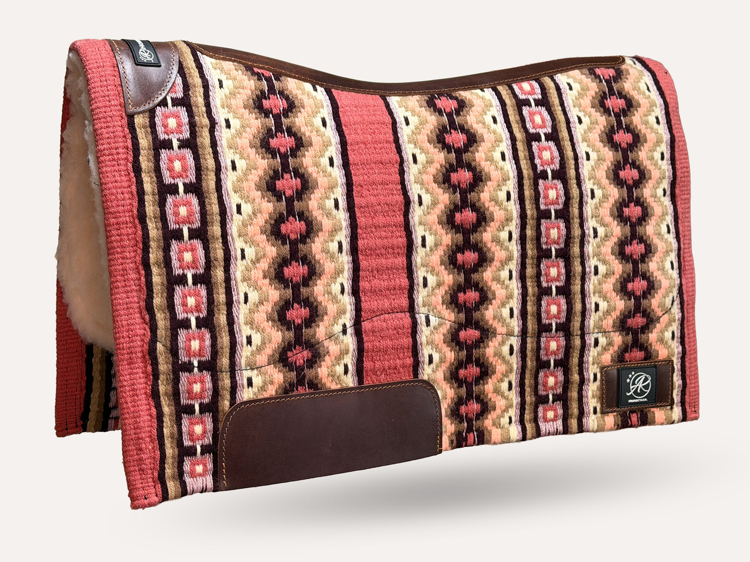 2in1 Show | contoured western pad | Blush Blossom