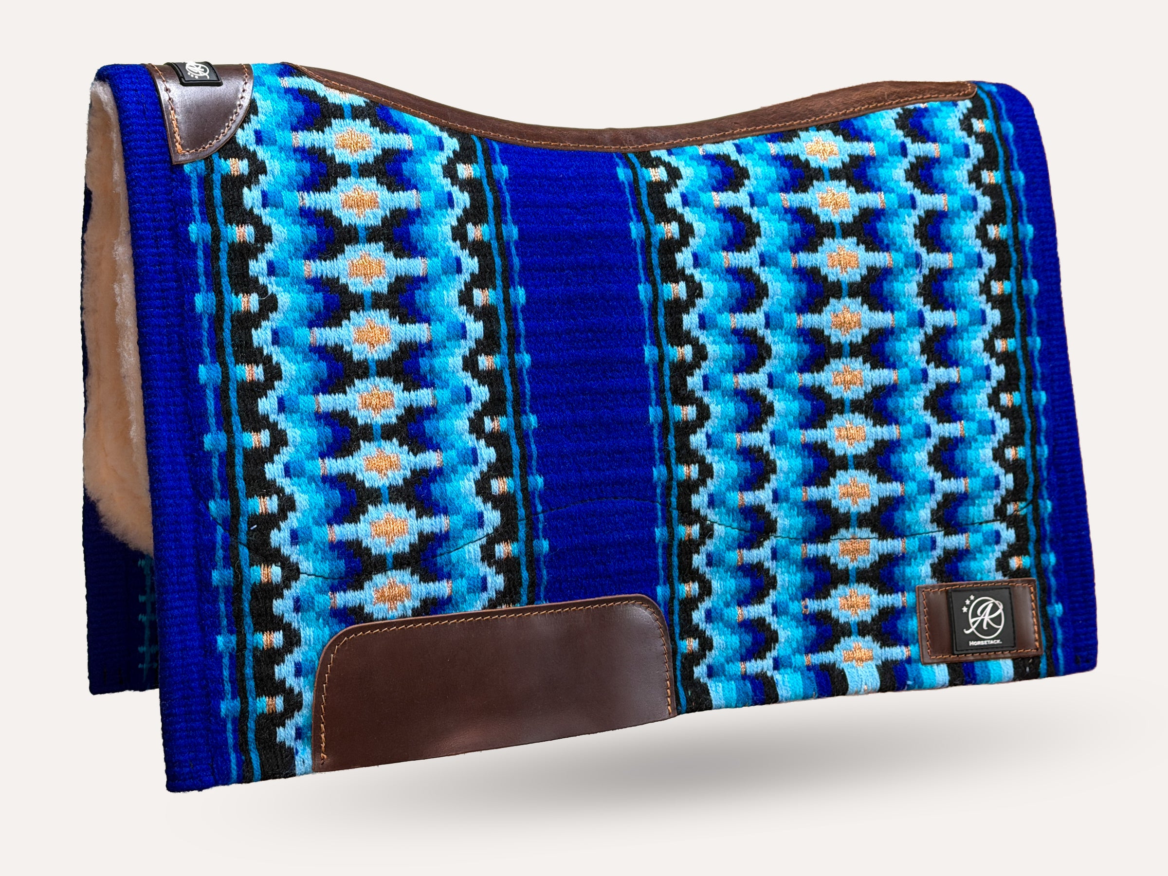 2in1 Show | contoured western pad | Cobalt Star