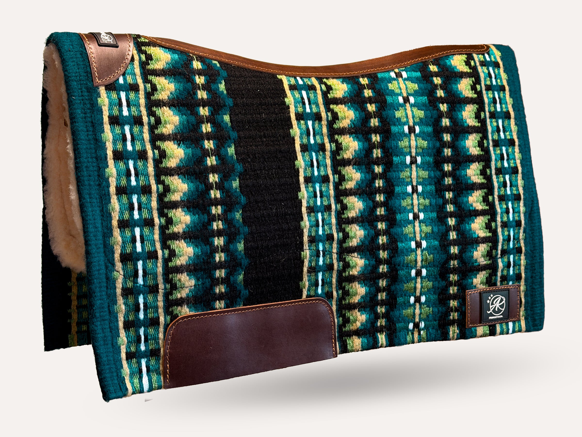 2in1 Show | contoured western pad | Deep Jade