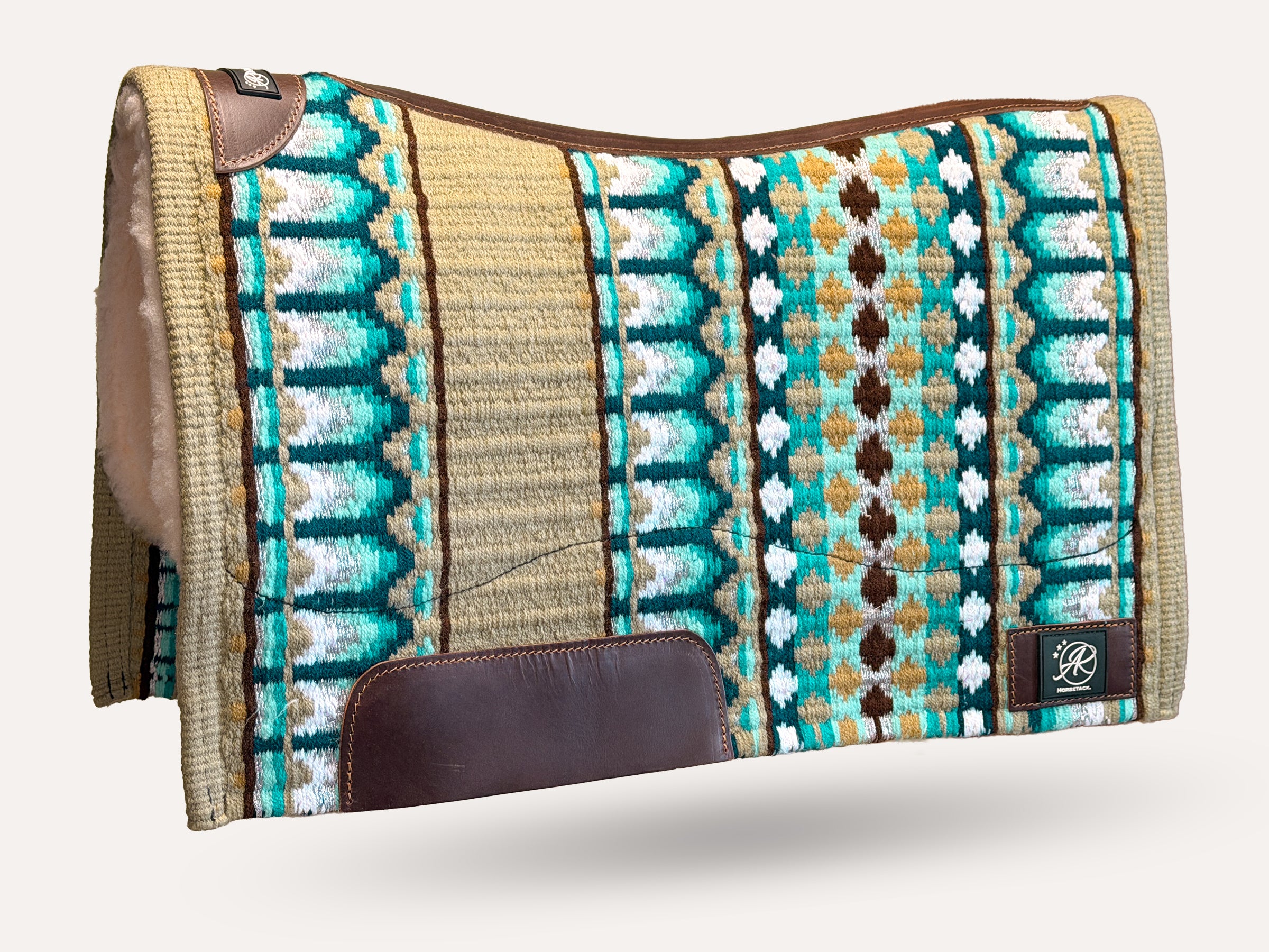 2in1 Show | contoured western pad | Desert Oasis
