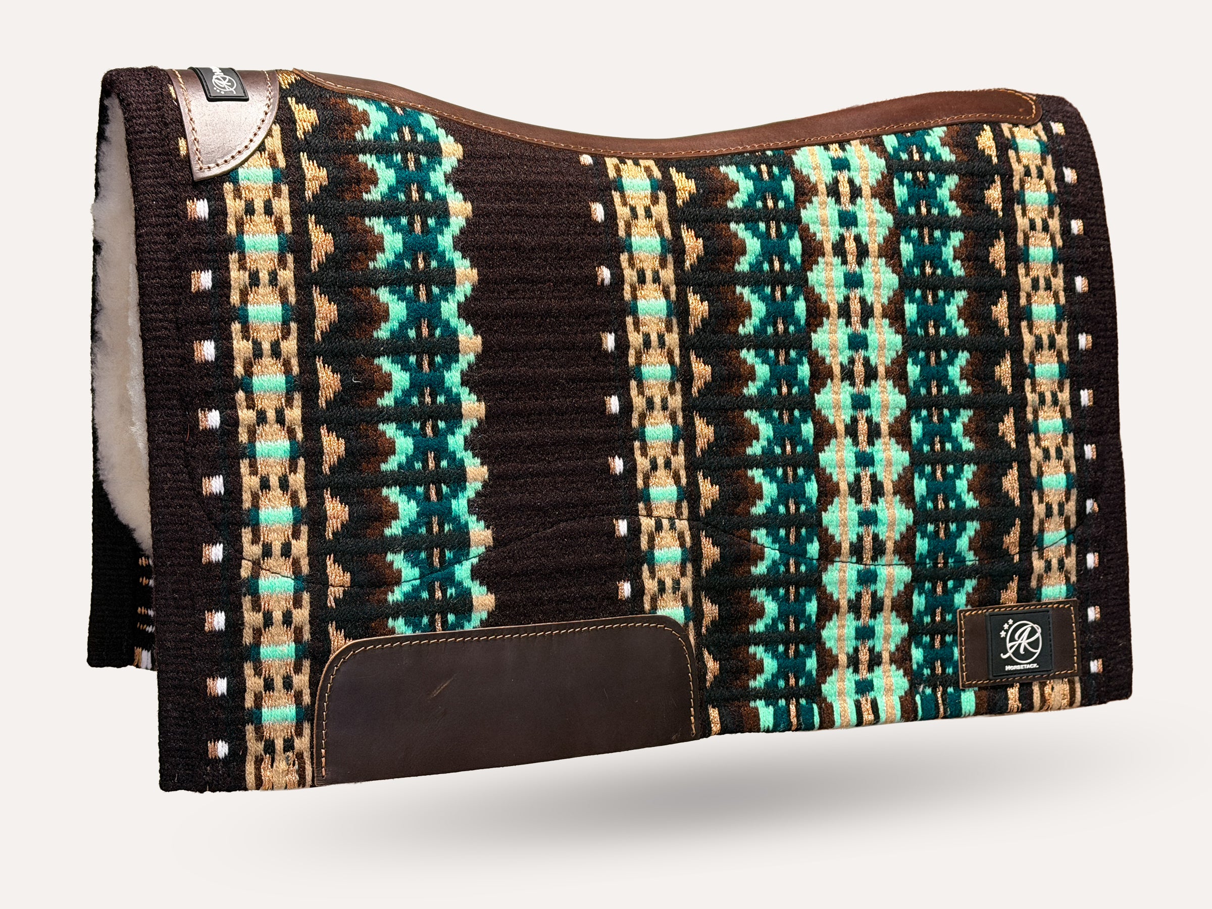 2in1 Show | contoured western pad | Eucalyptus