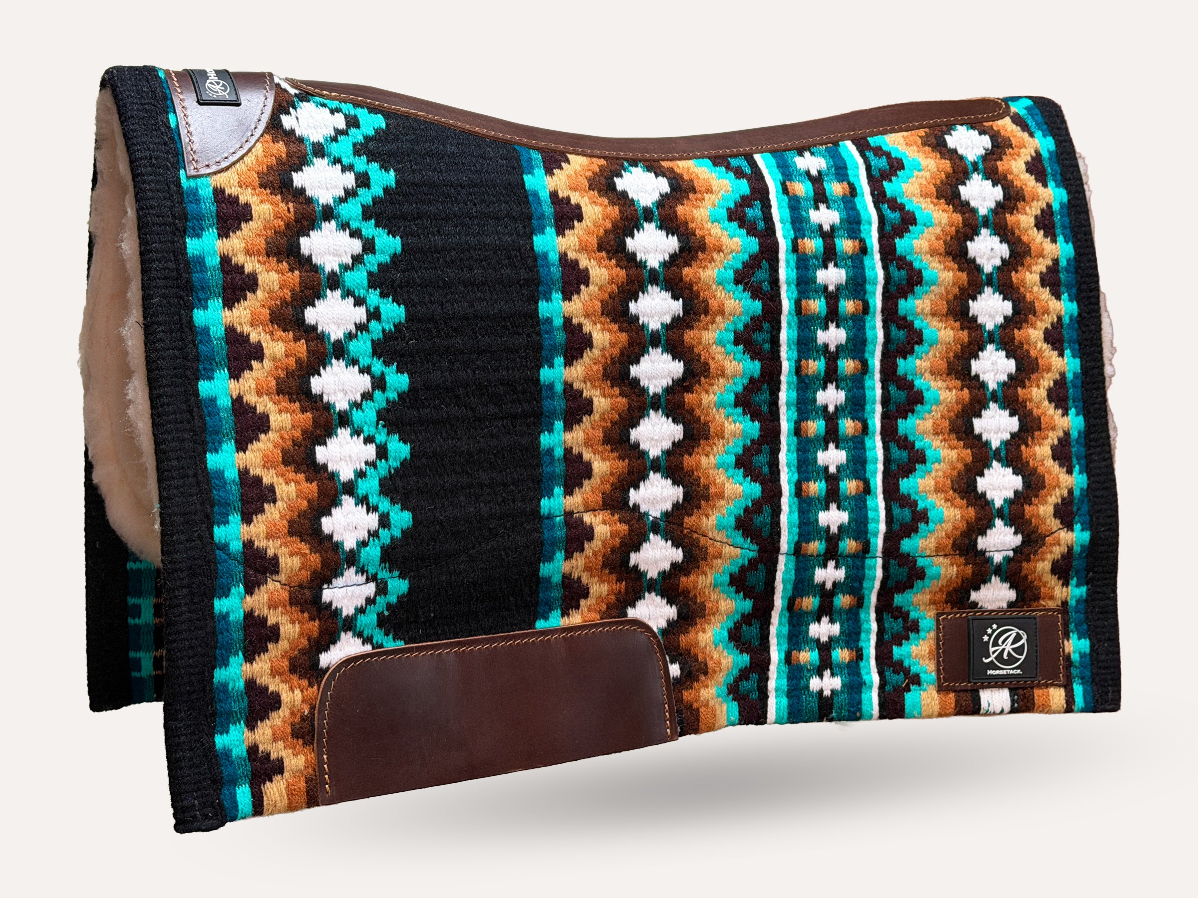 2in1 Show | contoured western pad | Maverick Teal