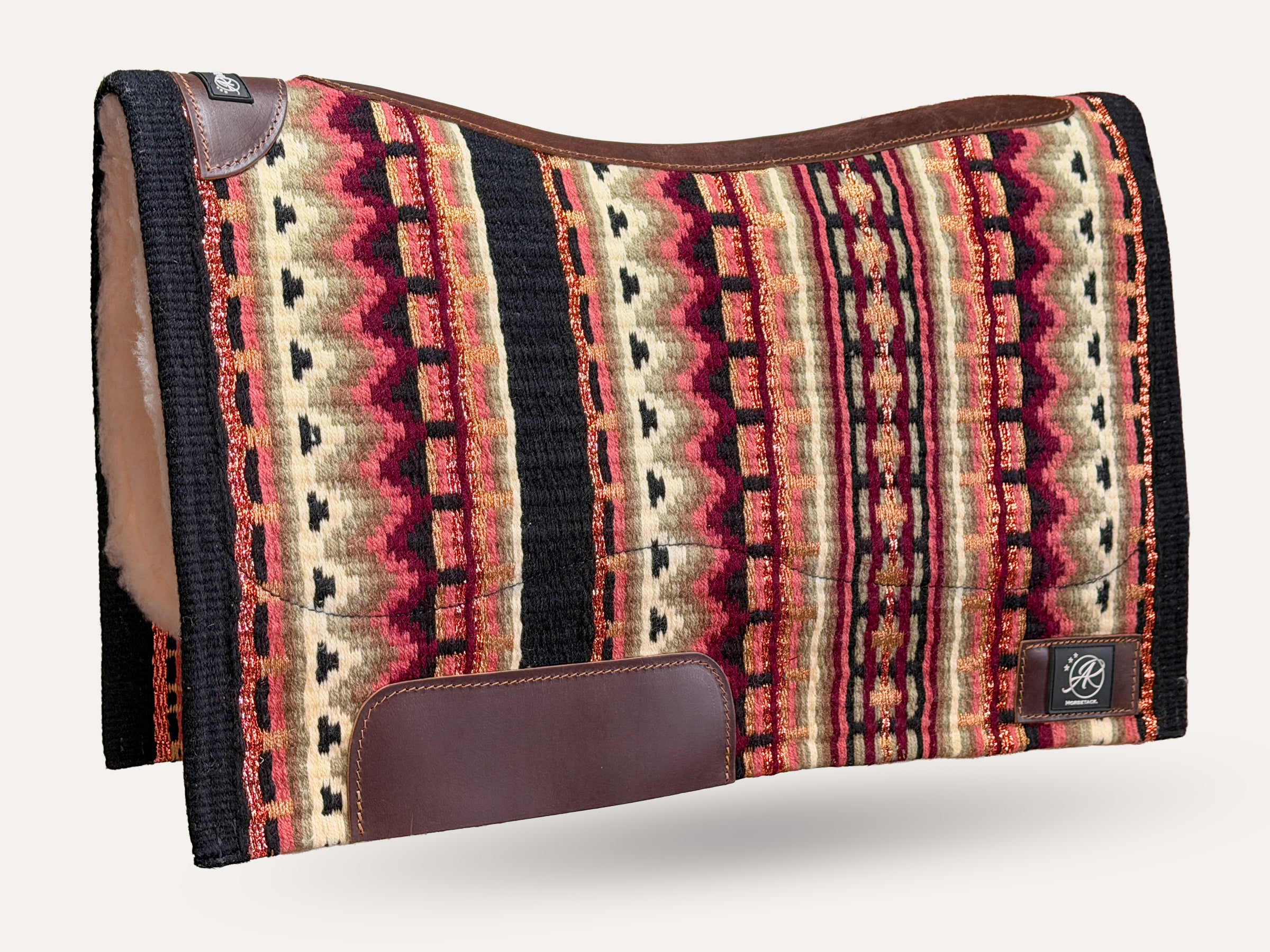 2in1 Show | contoured western pad | Night Rose
