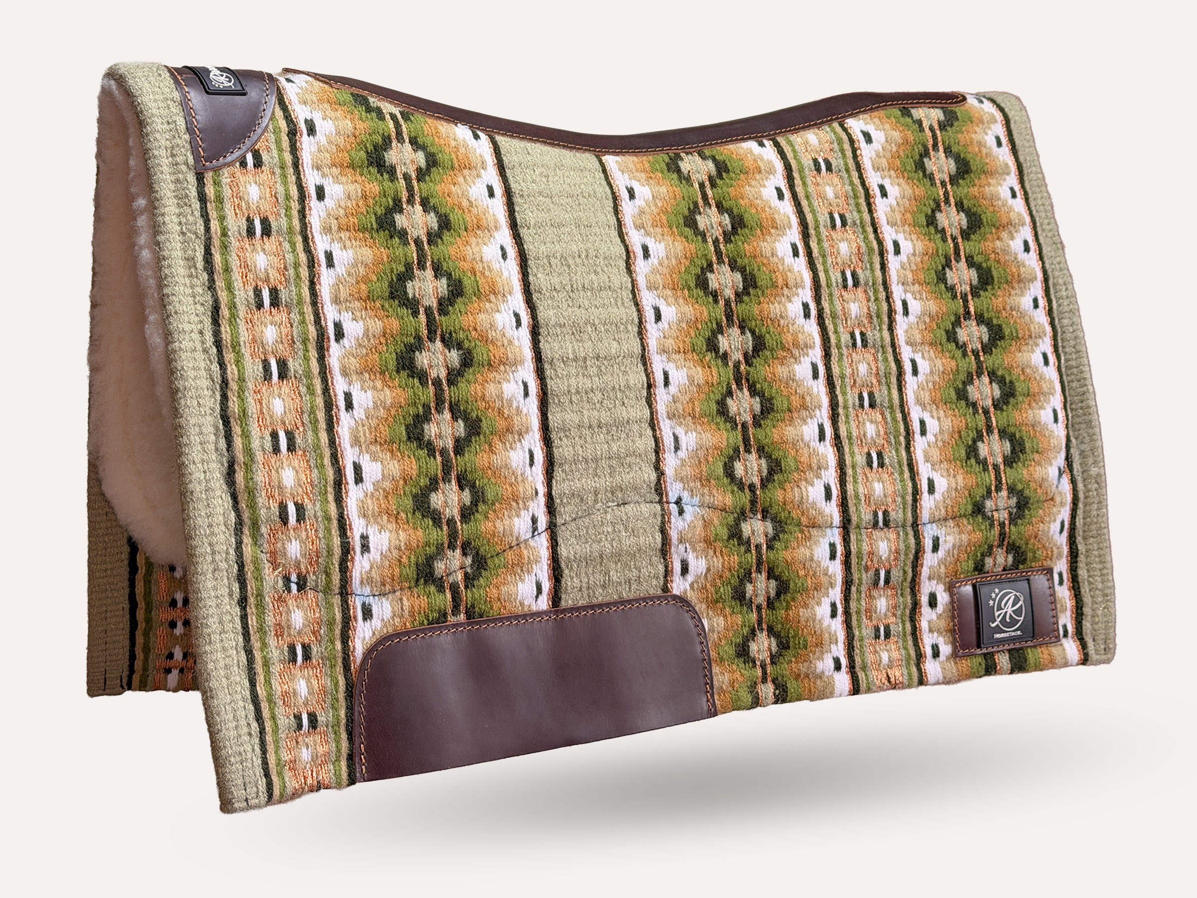 2in1 Show | contoured western pad | Fuchsia Burn