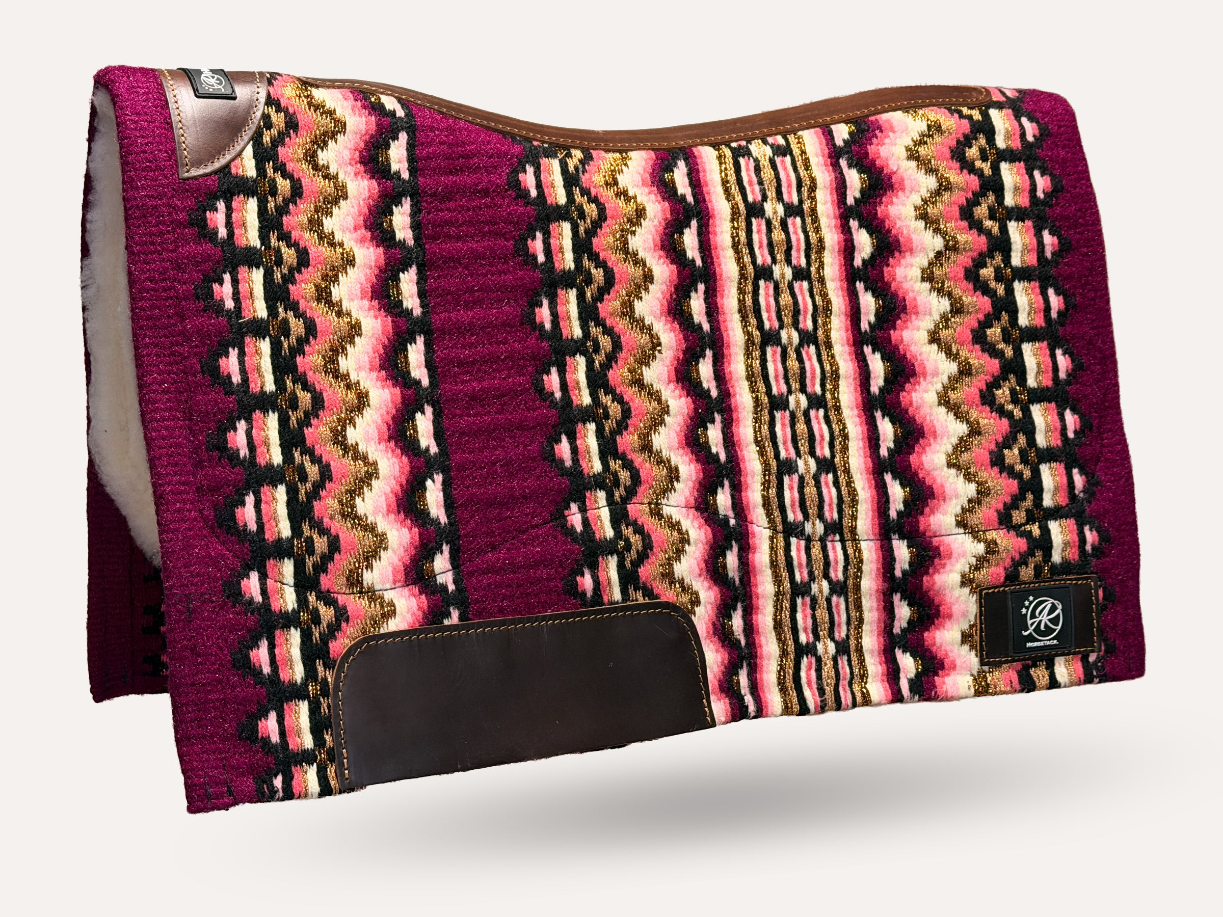 2in1 Show | contoured western pad | Berry Love