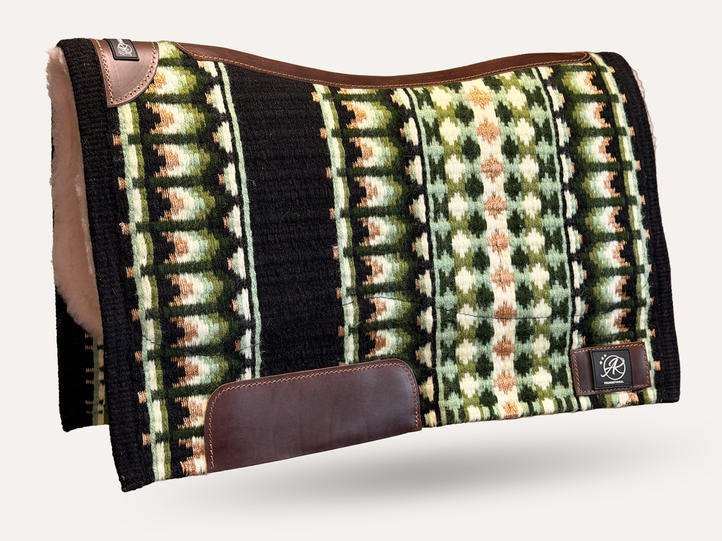 2in1 Show | contoured western pad | Shadow Moss