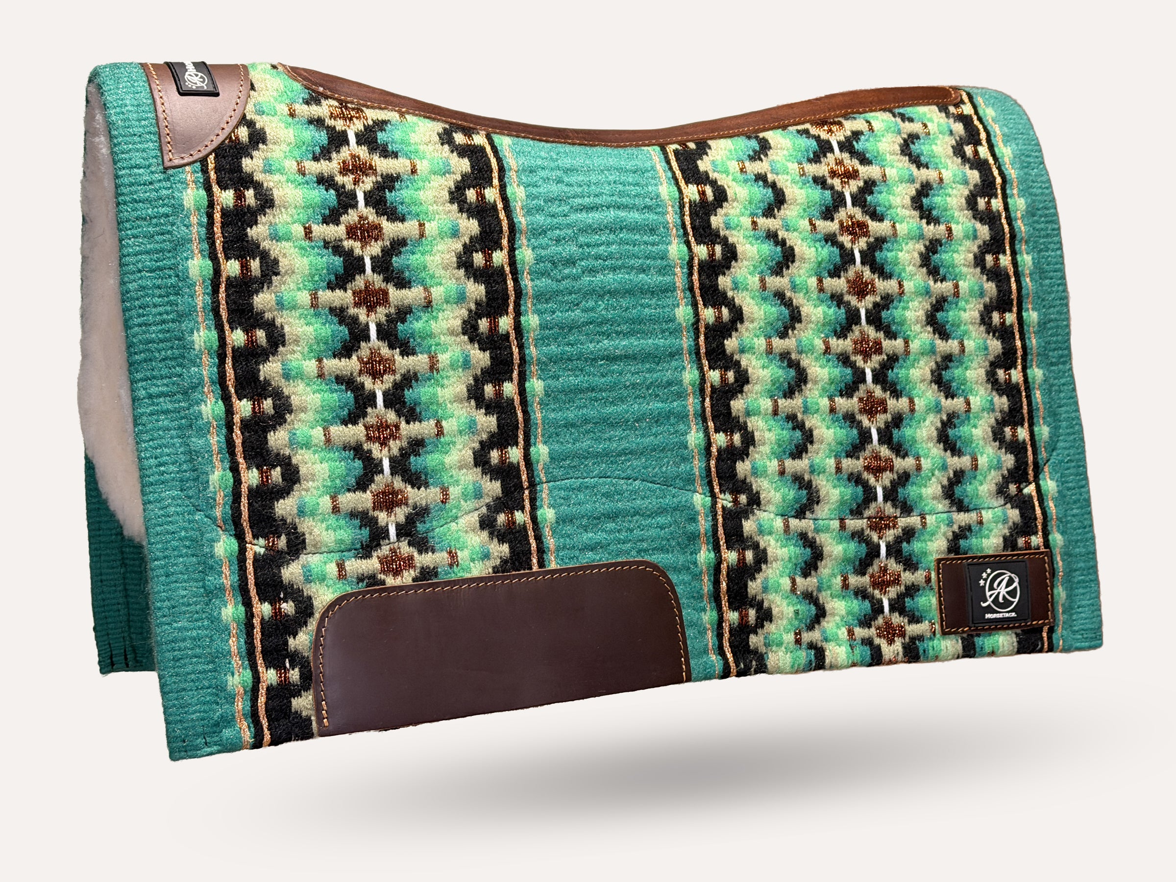 2in1 Show | contoured western pad | Spearmint