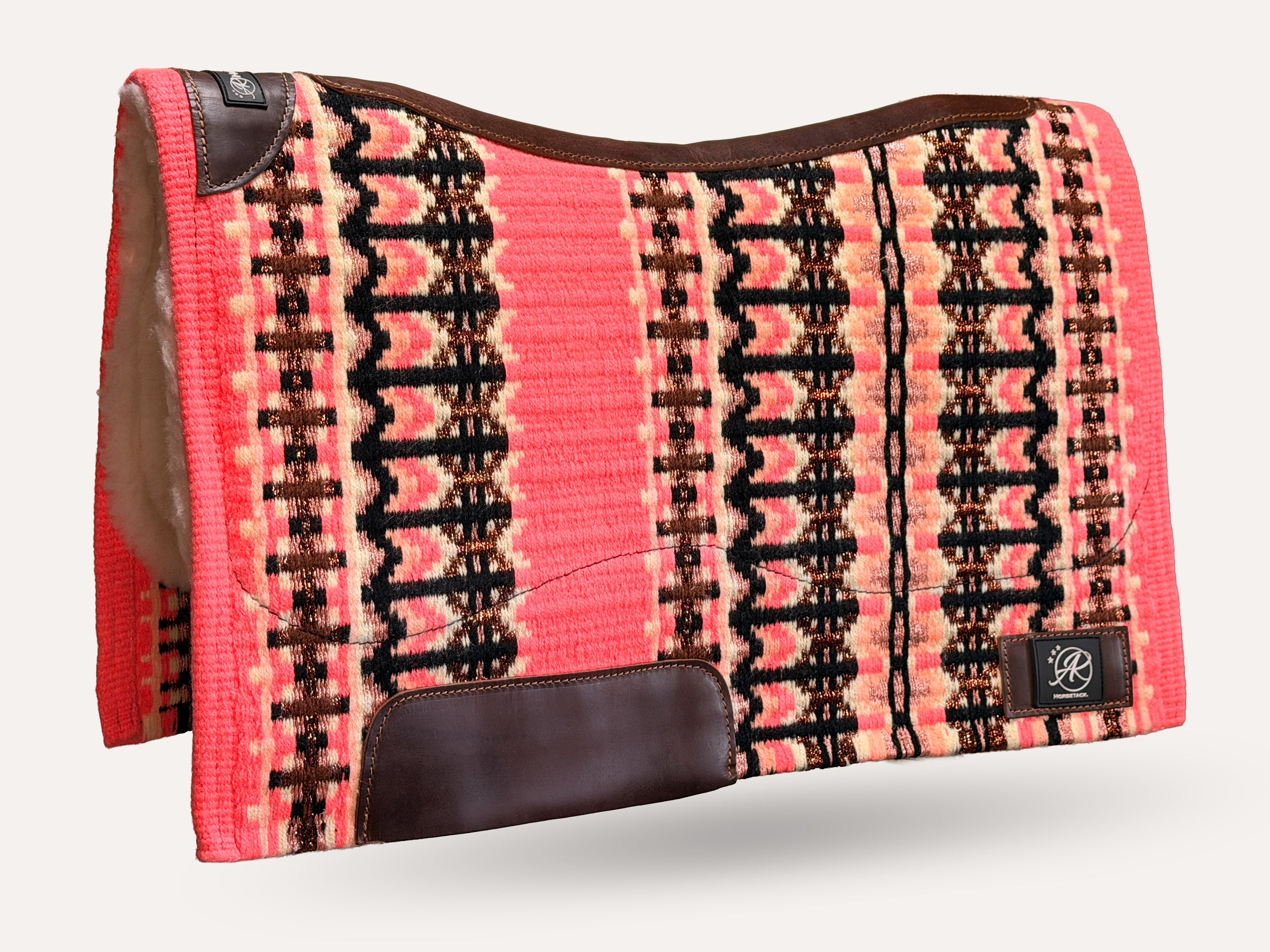 2in1 Show | Performance Western Pad | Sunset Coral