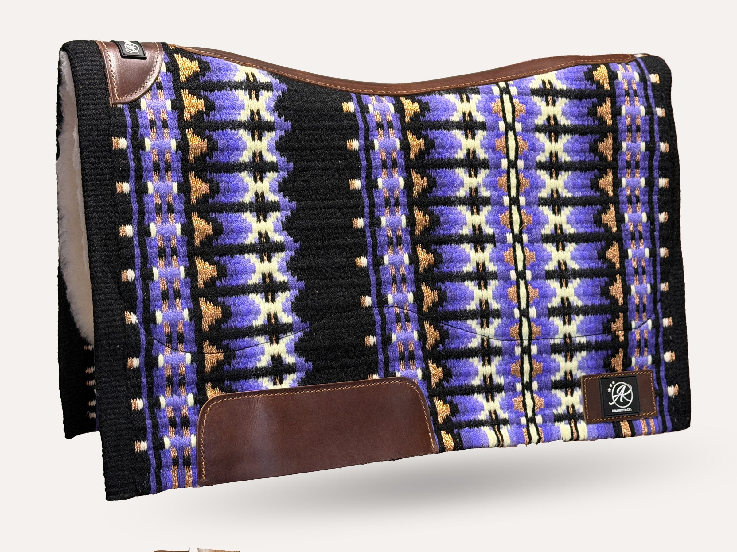 2in1 Show | contoured western pad | Wild Lupine