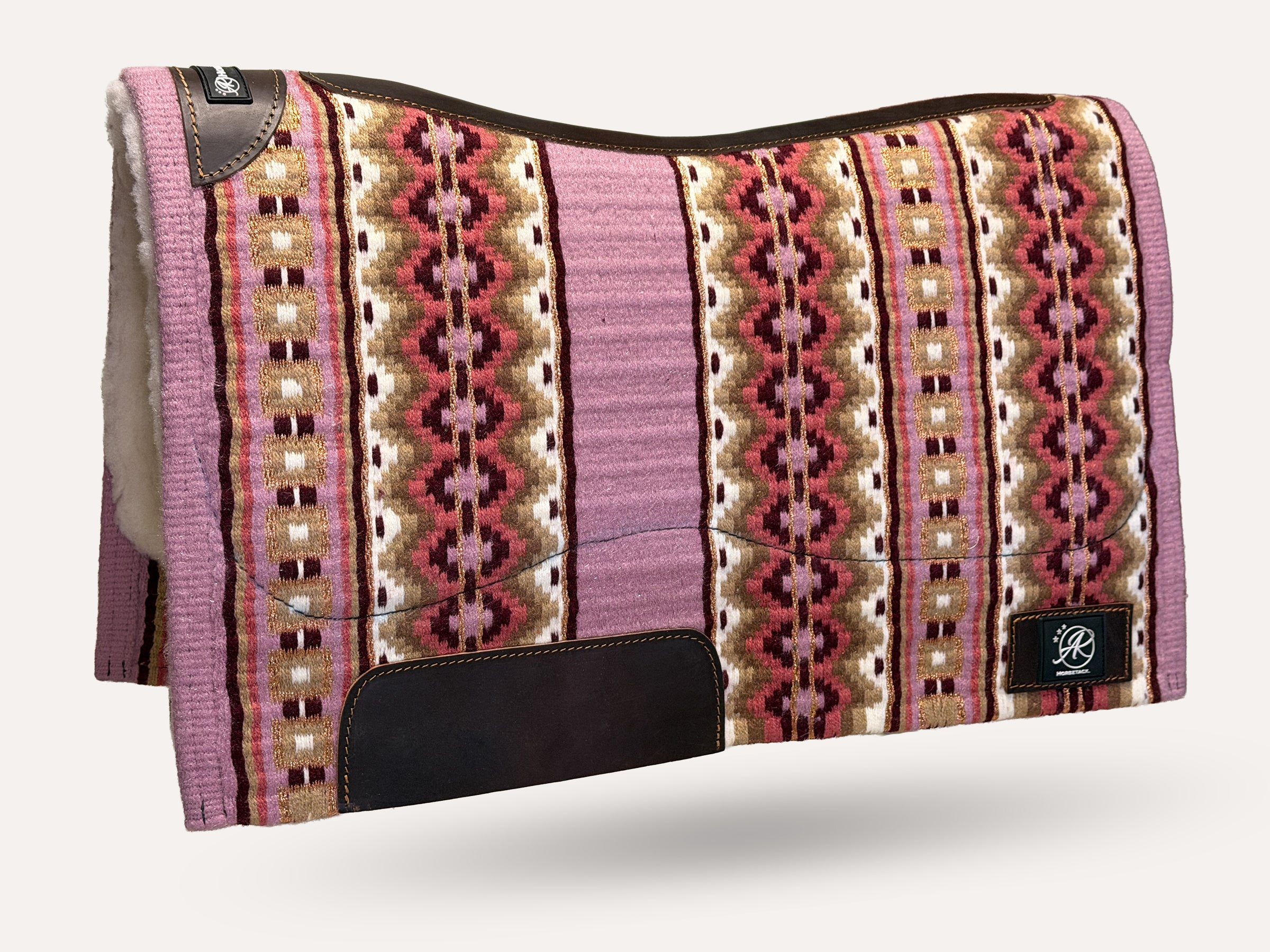 2in1 Show pad | Show Western | Champagne Rose