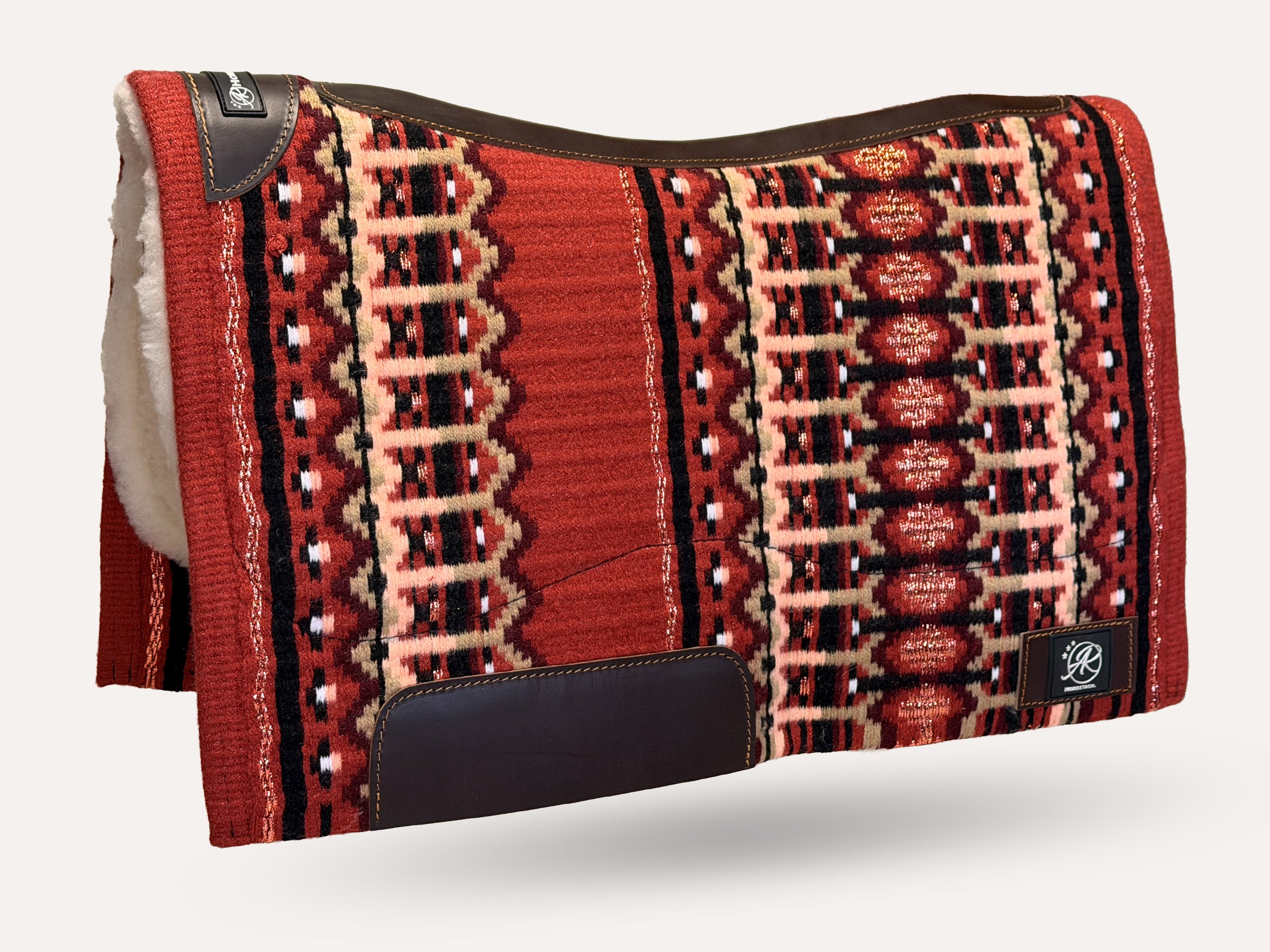 2in1 Show pad | Show Western | Crimson Dust