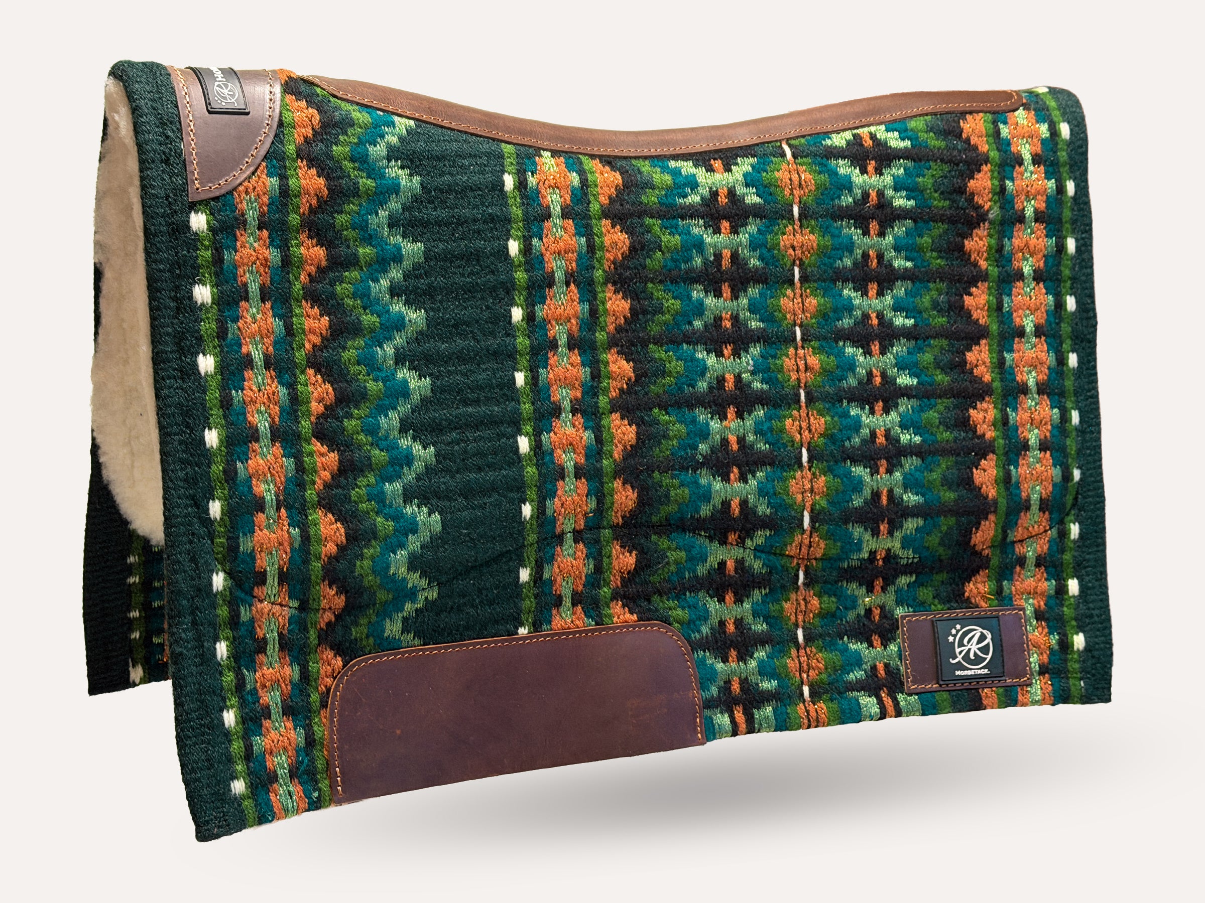 2in1 Show pad | Show Western | Emerald Rust