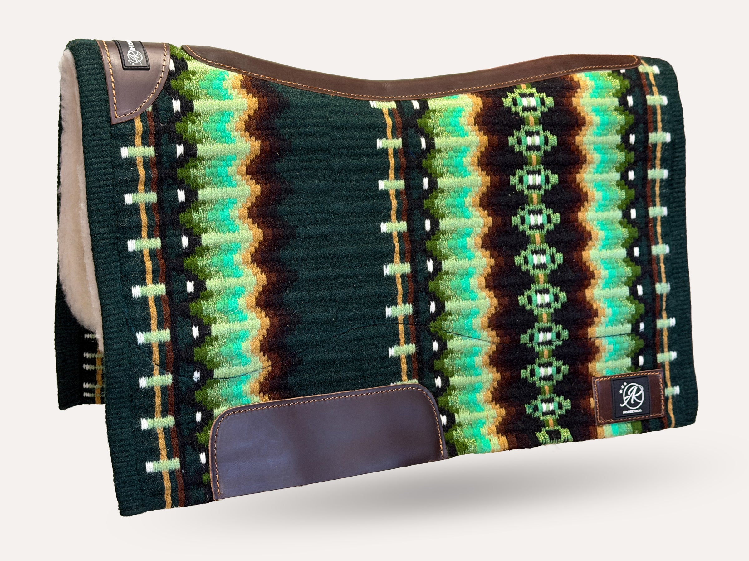 2in1 Show pad | Show Western | Forest Glow