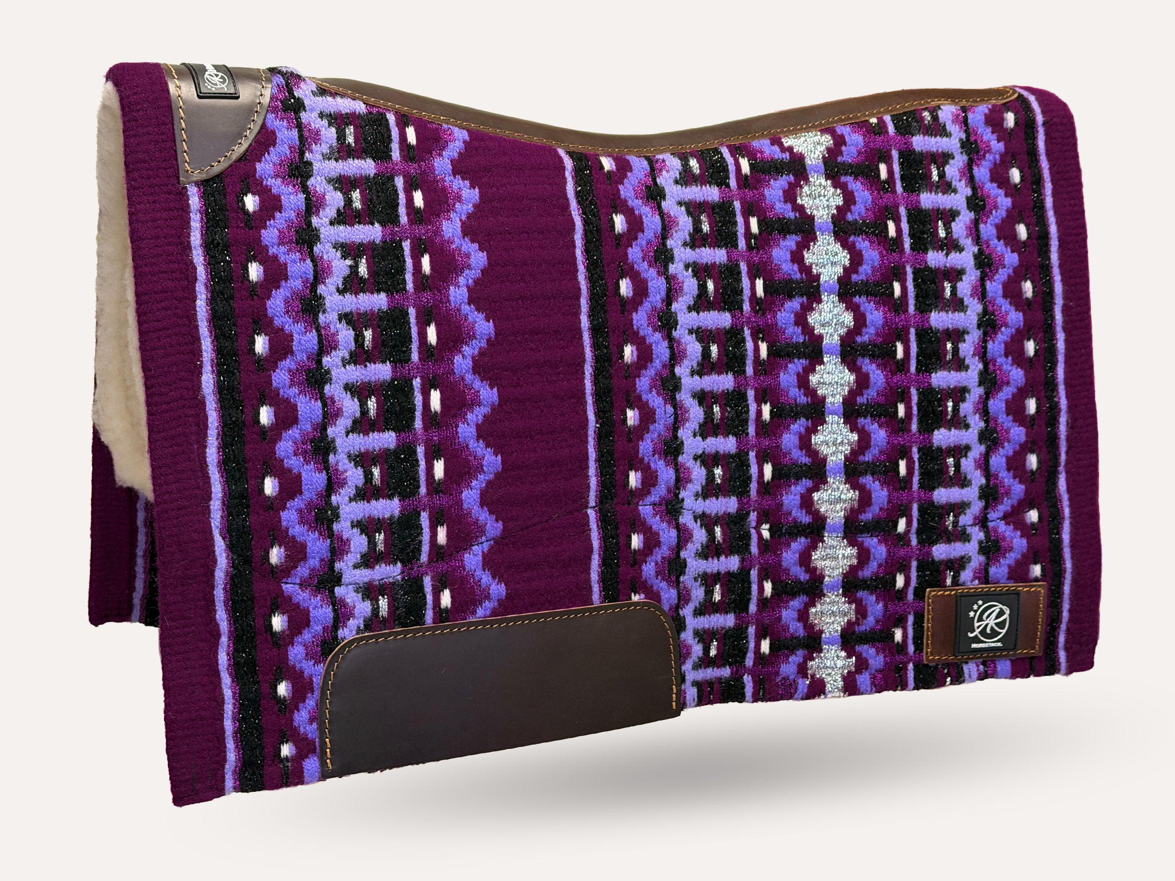 2in1 Show pad | Show Western | Midnight Plum