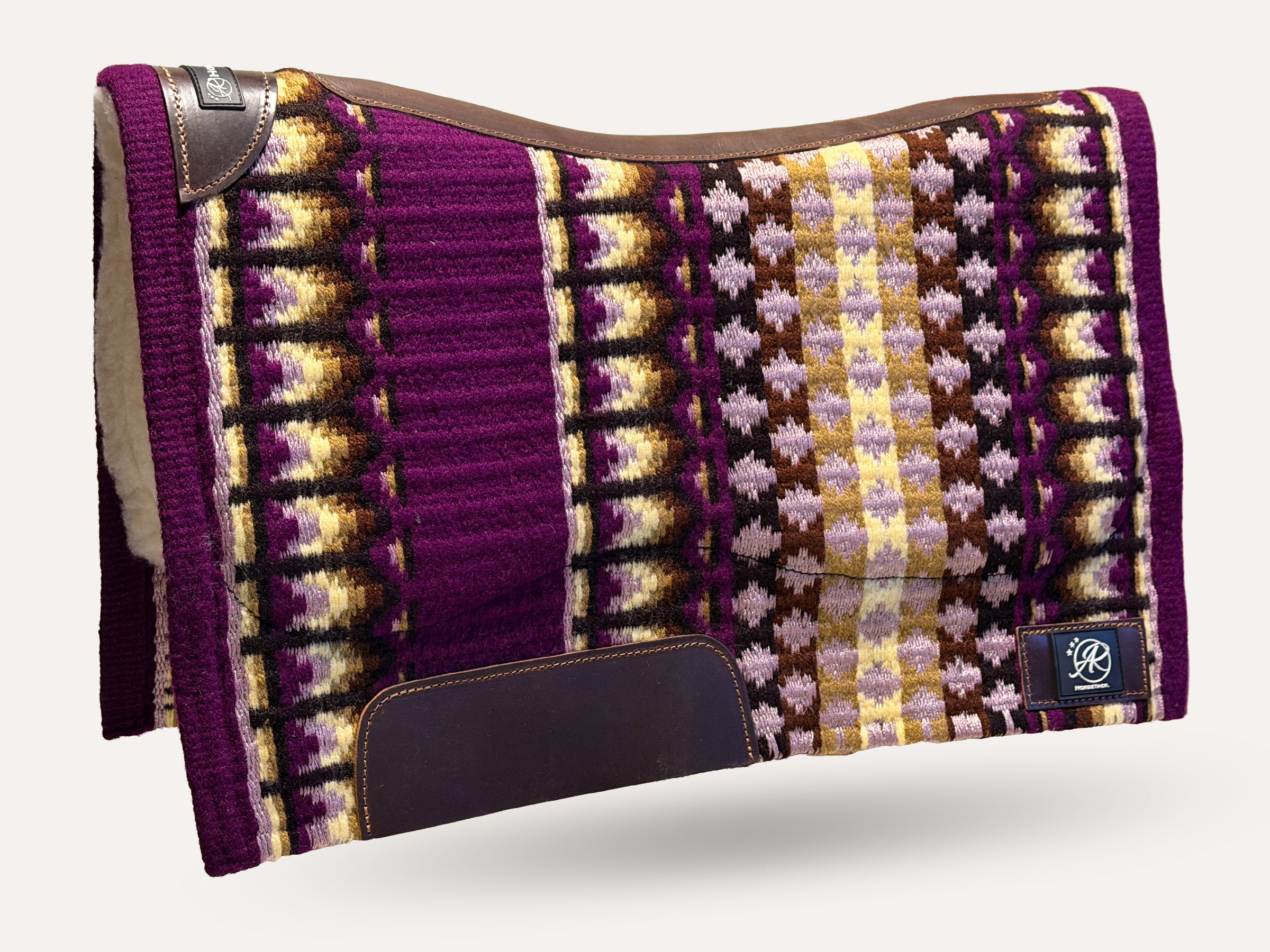 2in1 Show pad | Show Western | Old West Plum