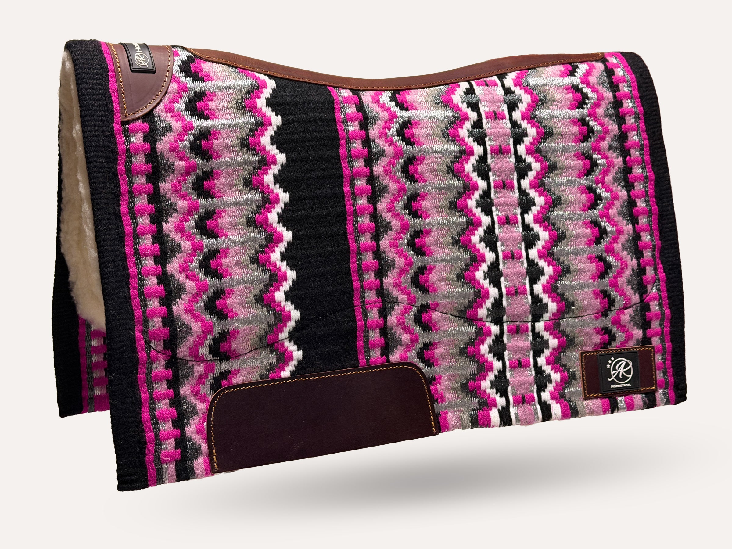 2in1 Show pad | Show Western | Silver Rose Night