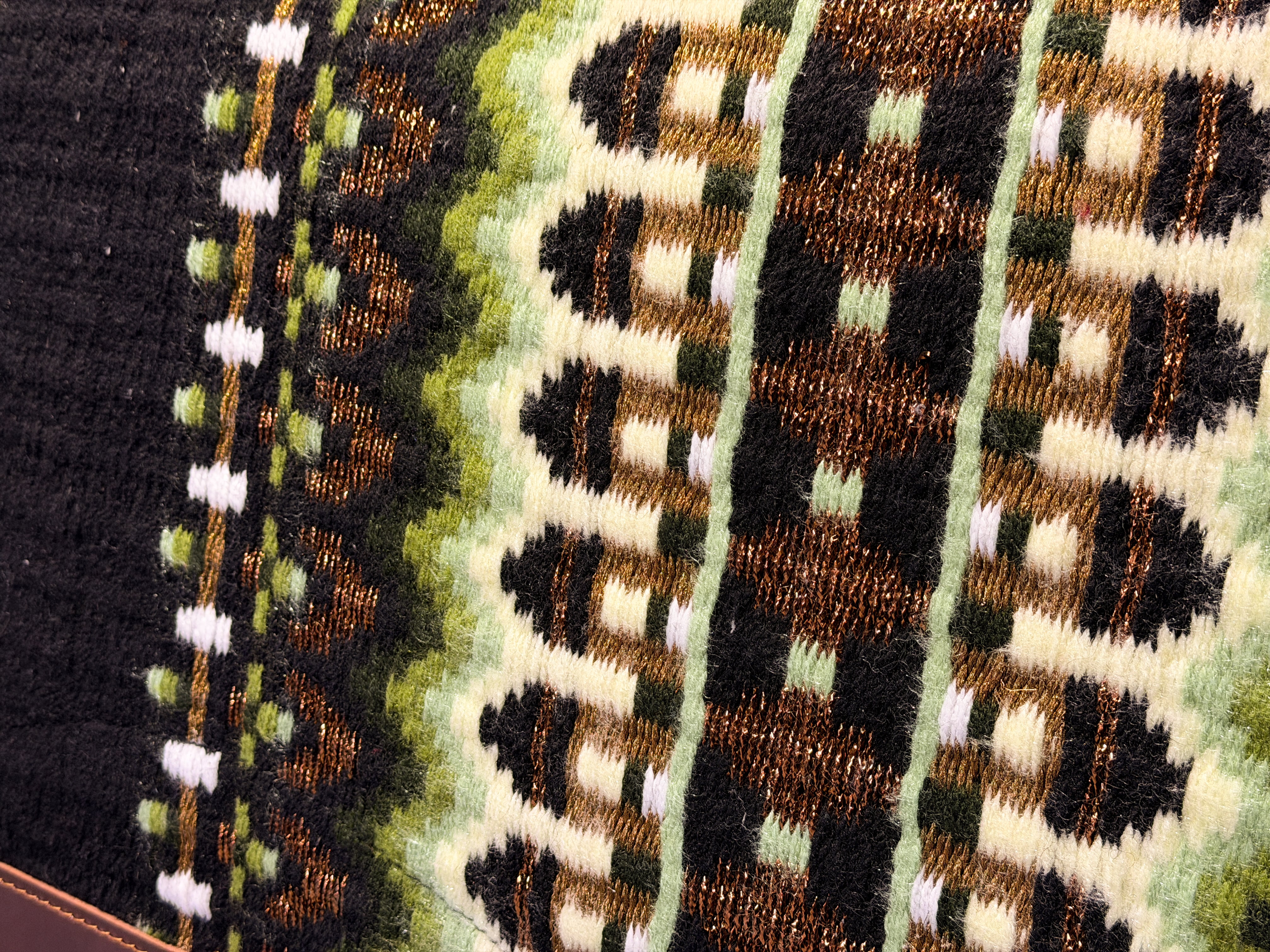 2in1 Show | contoured western pad | Jungle Gold