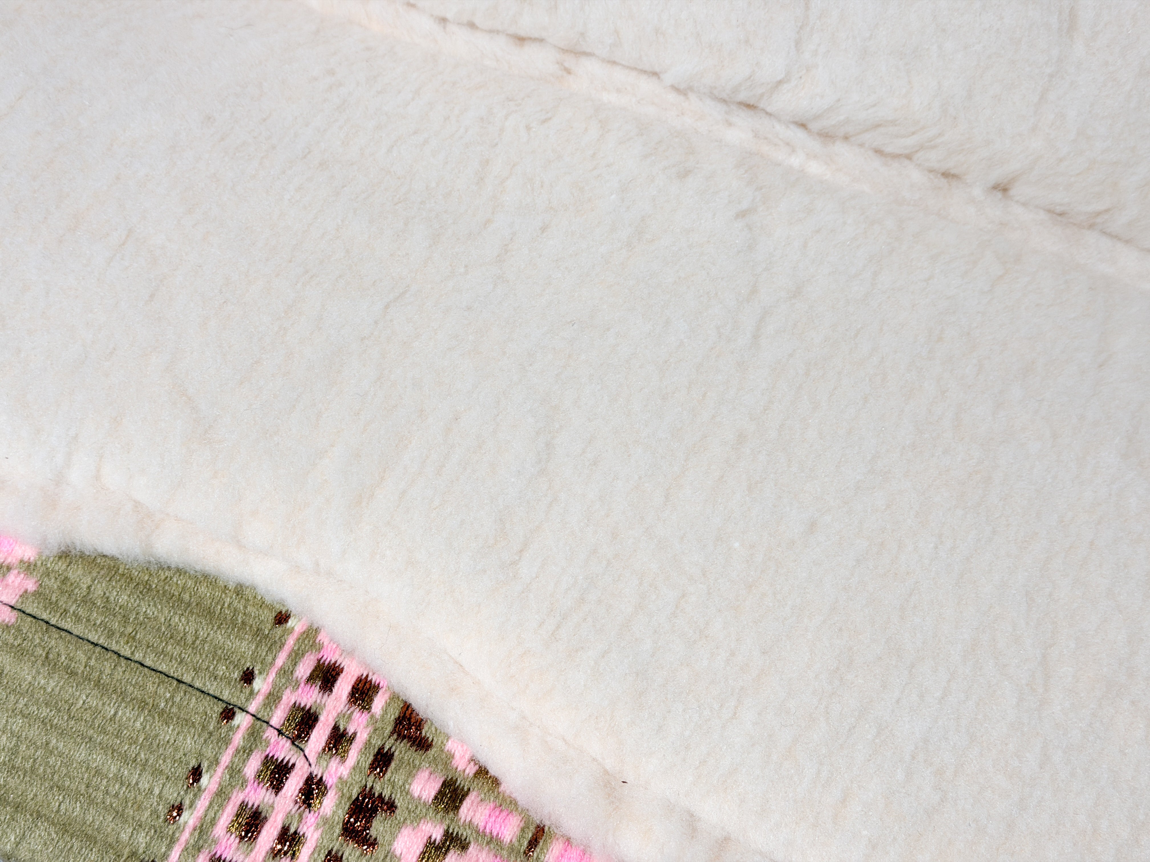 2in1 Show | contoured western pad | Straw Blossom