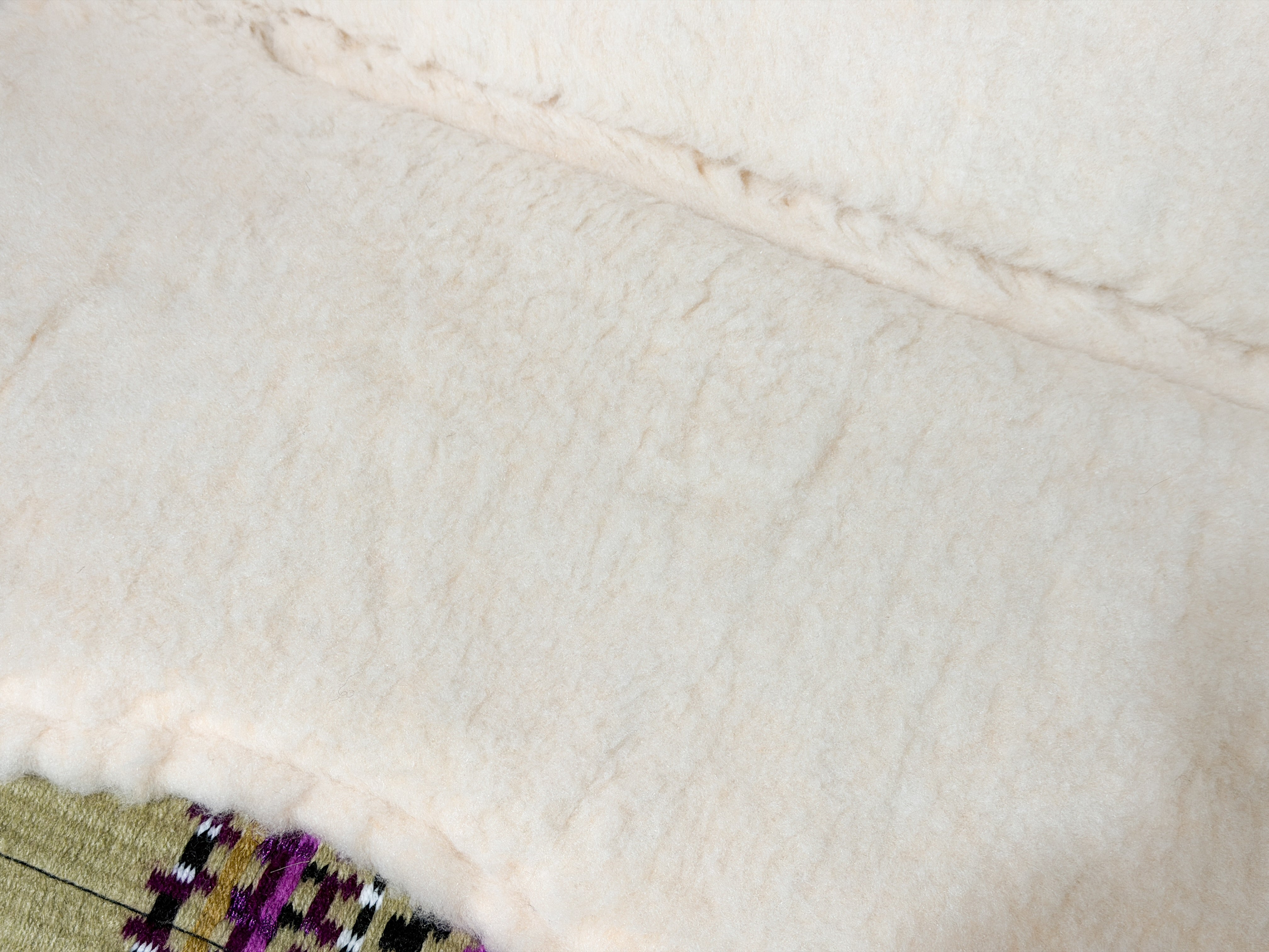 2in1 Show | contoured western pad | Purple Straw