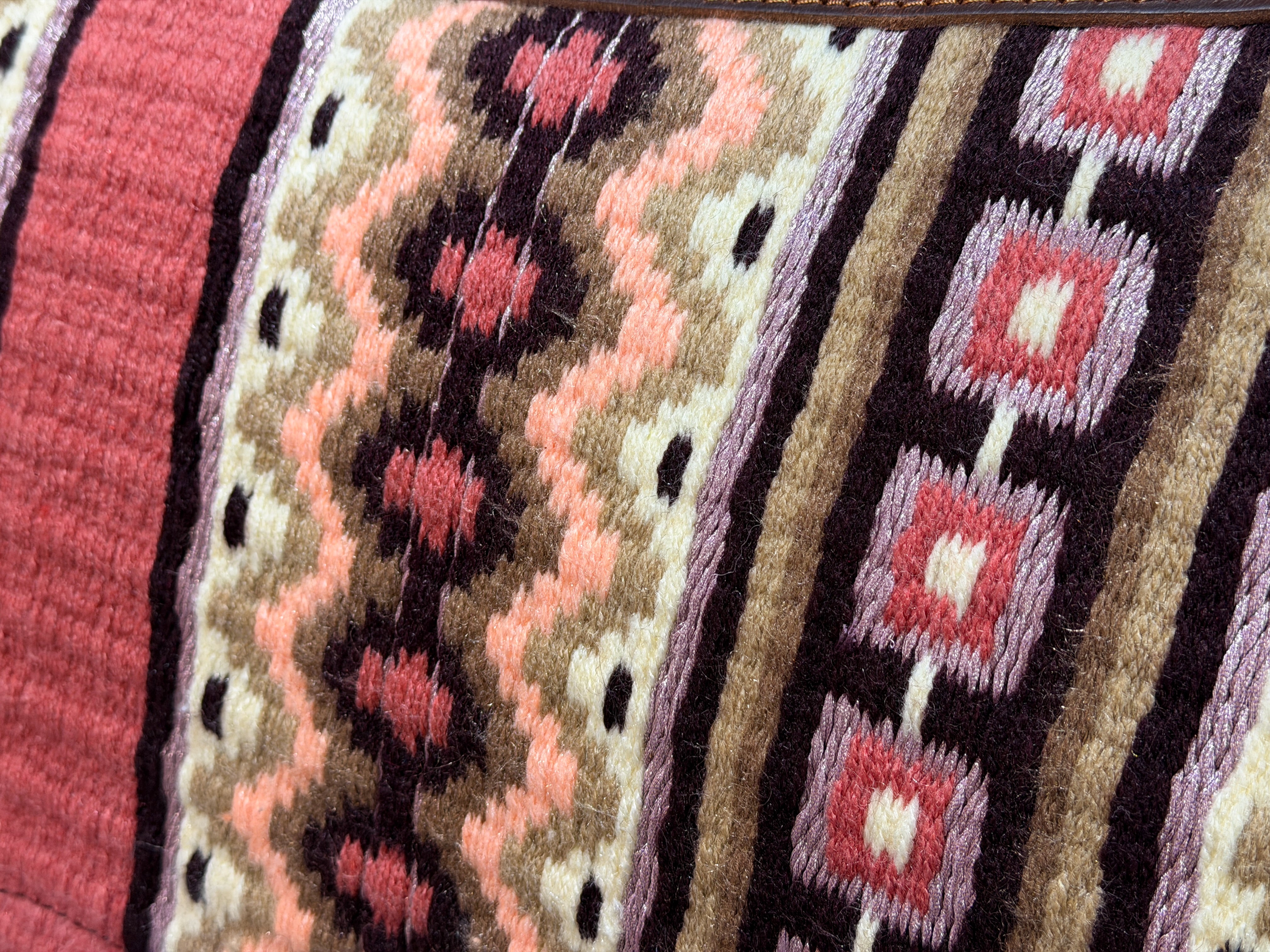 2in1 Show | contoured western pad | Blush Blossom