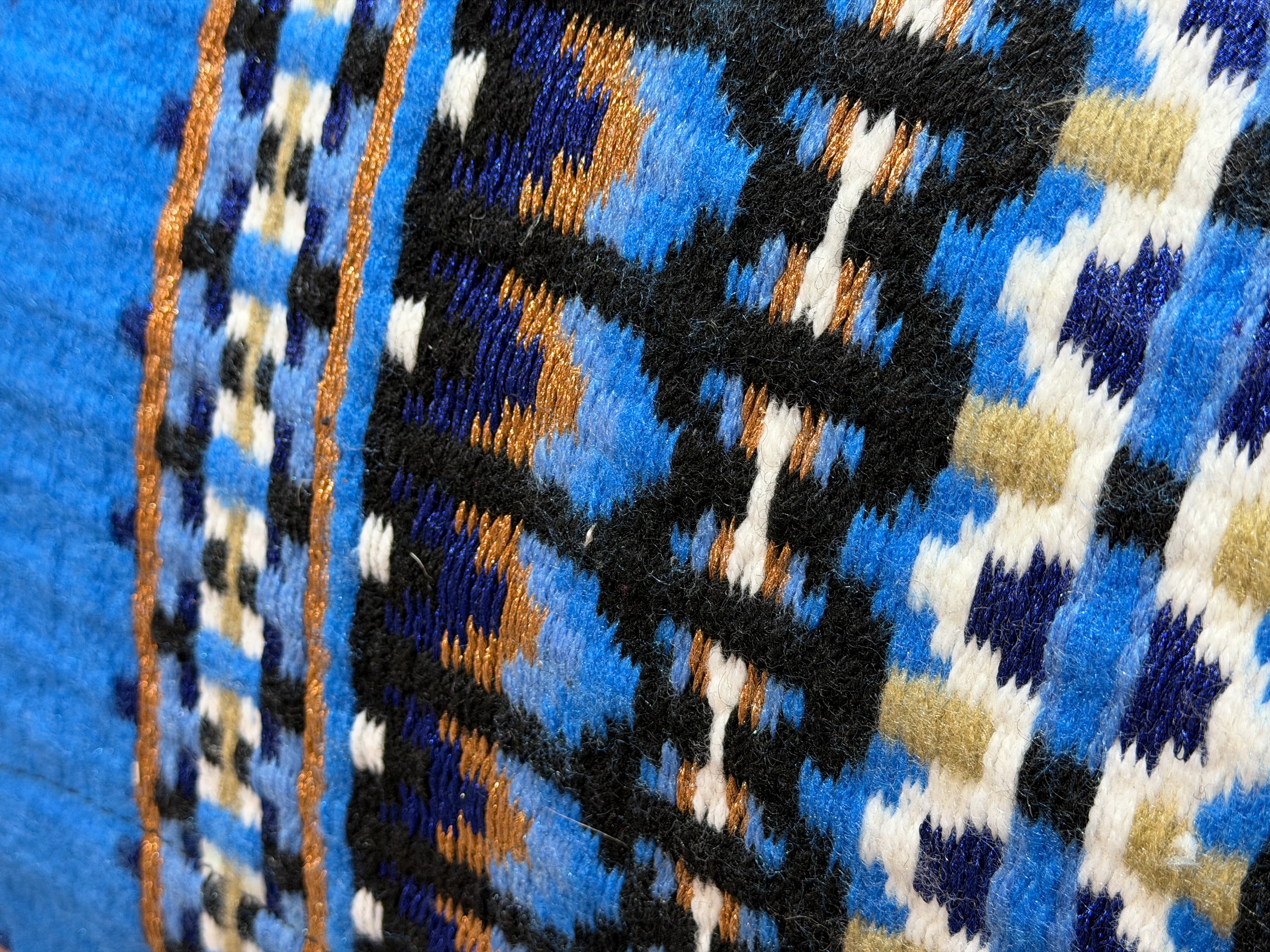 2in1 Show | contoured western pad | Denim Gold