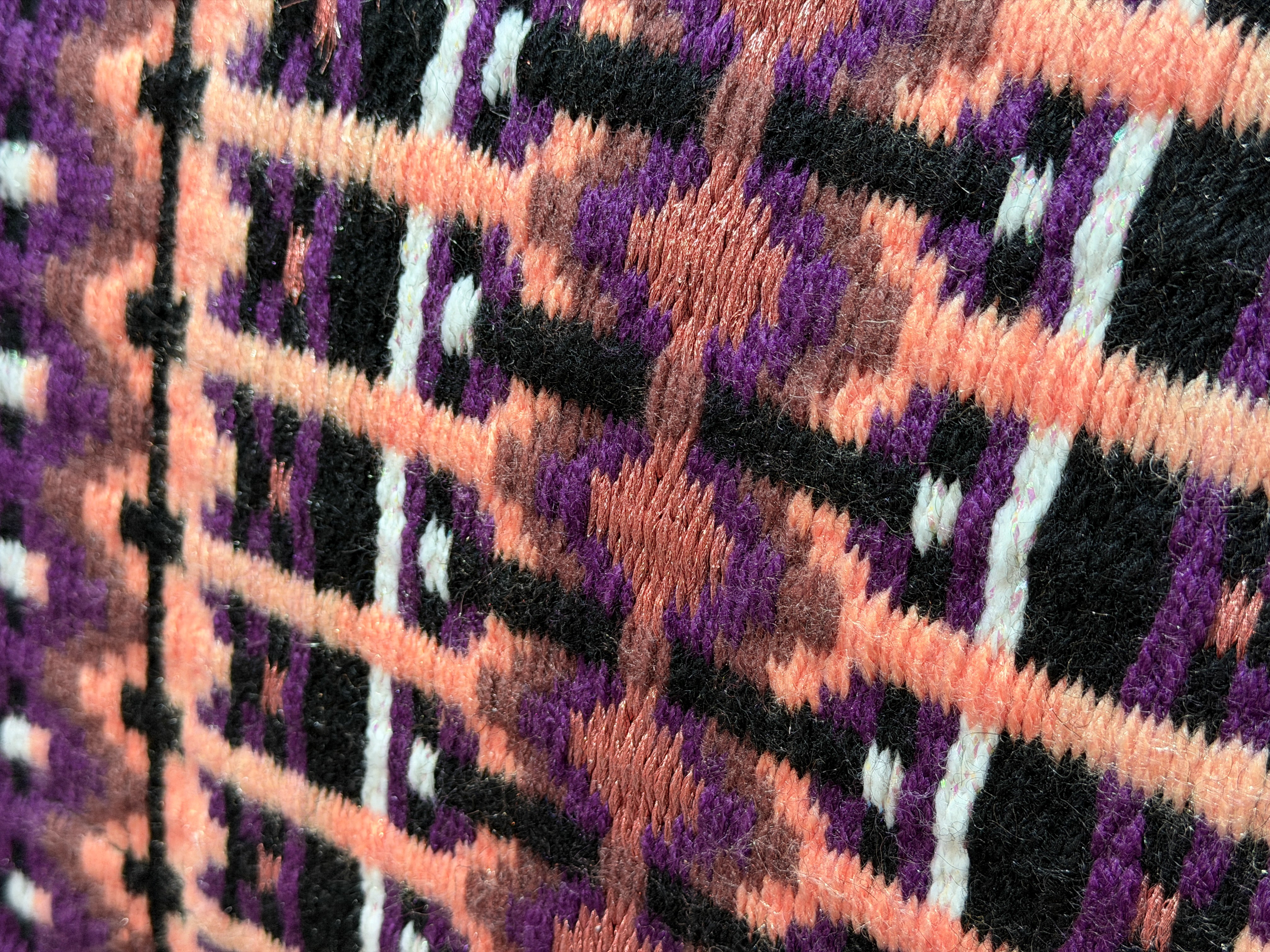 2in1 Show | contoured western pad | Violet Peach