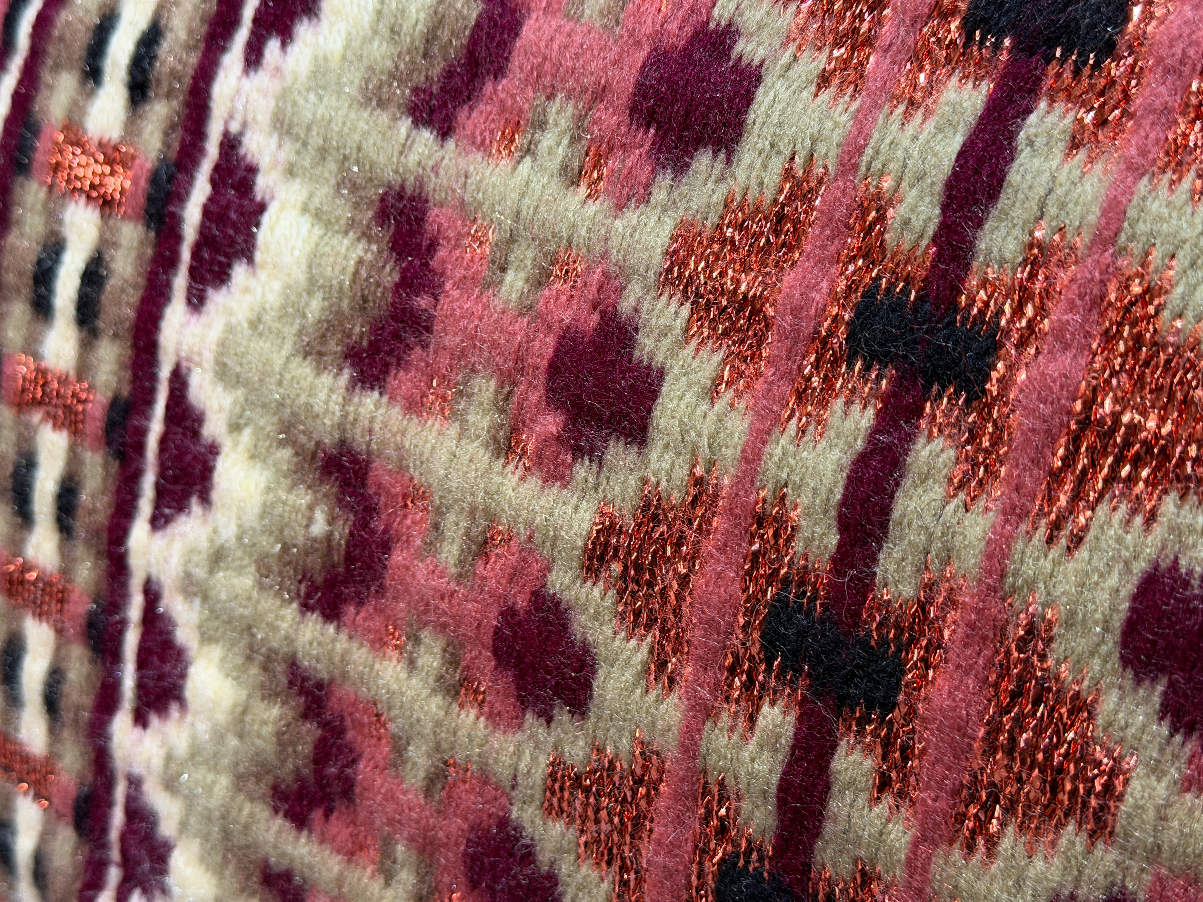 2in1 Show | Performance Western Pad | Merlot Sparkle