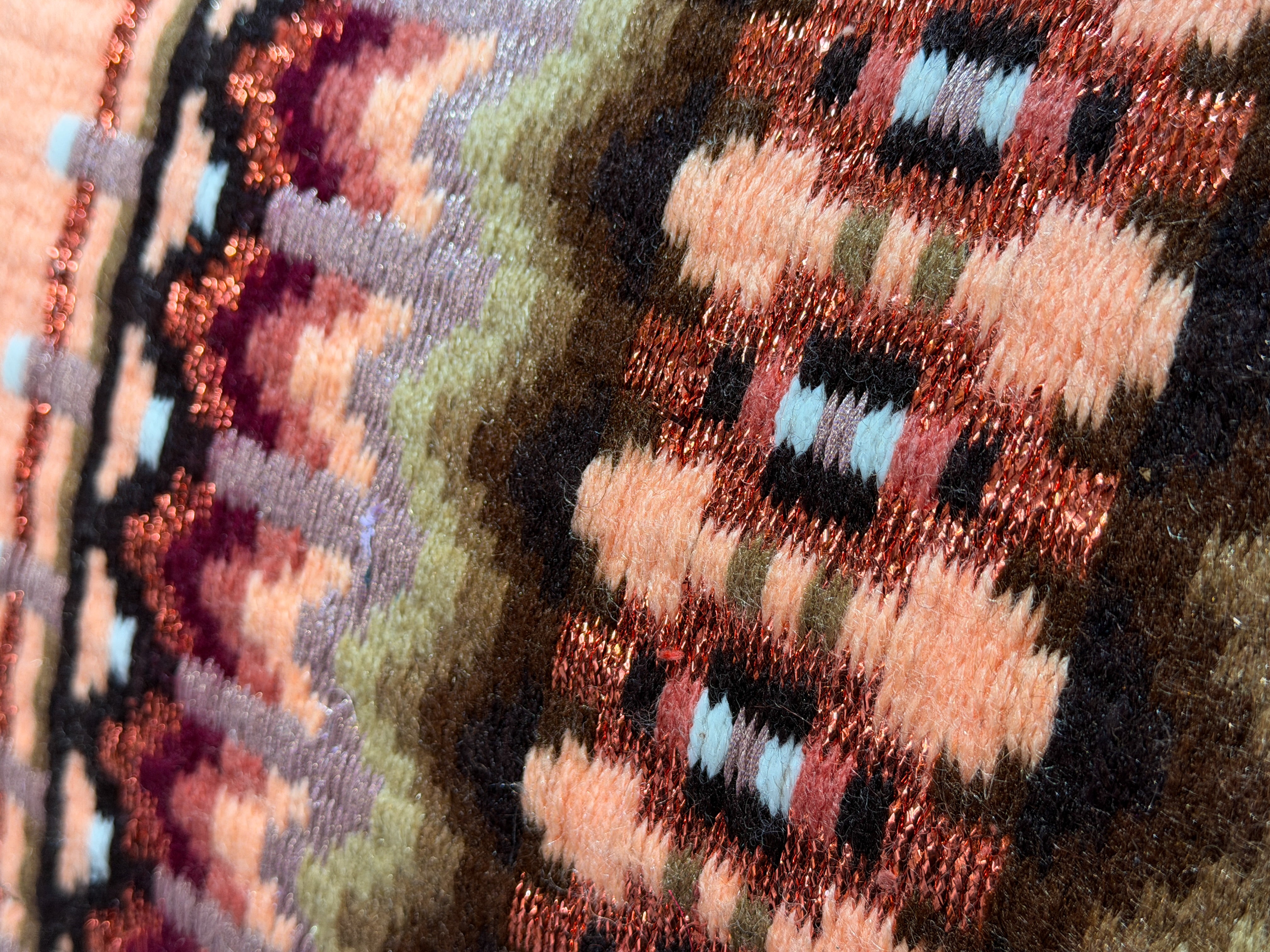 2in1 Show | Performance Western Pad | Peach Glimmer