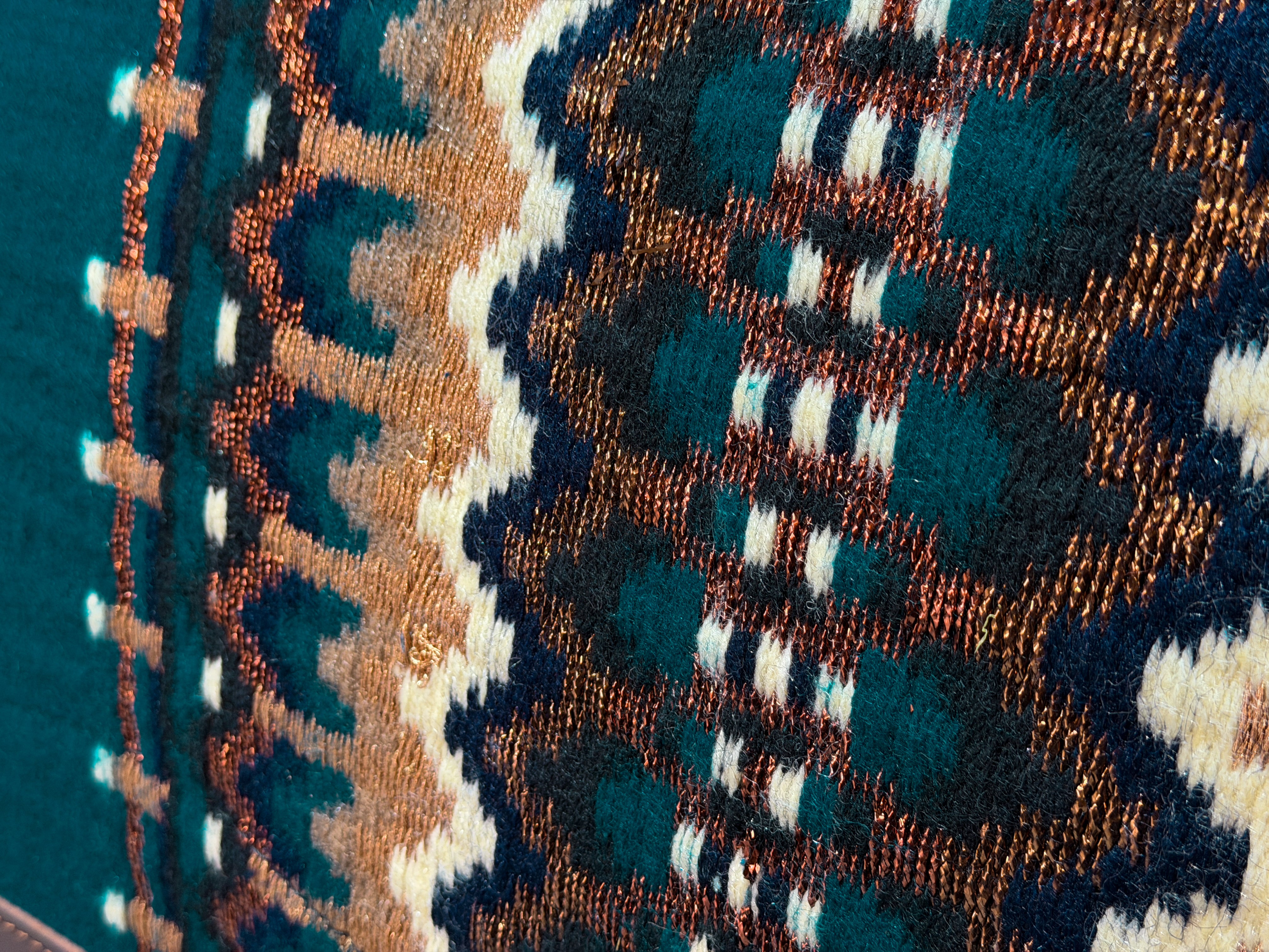2in1 Show | Performance Western Pad | Teal Gilded