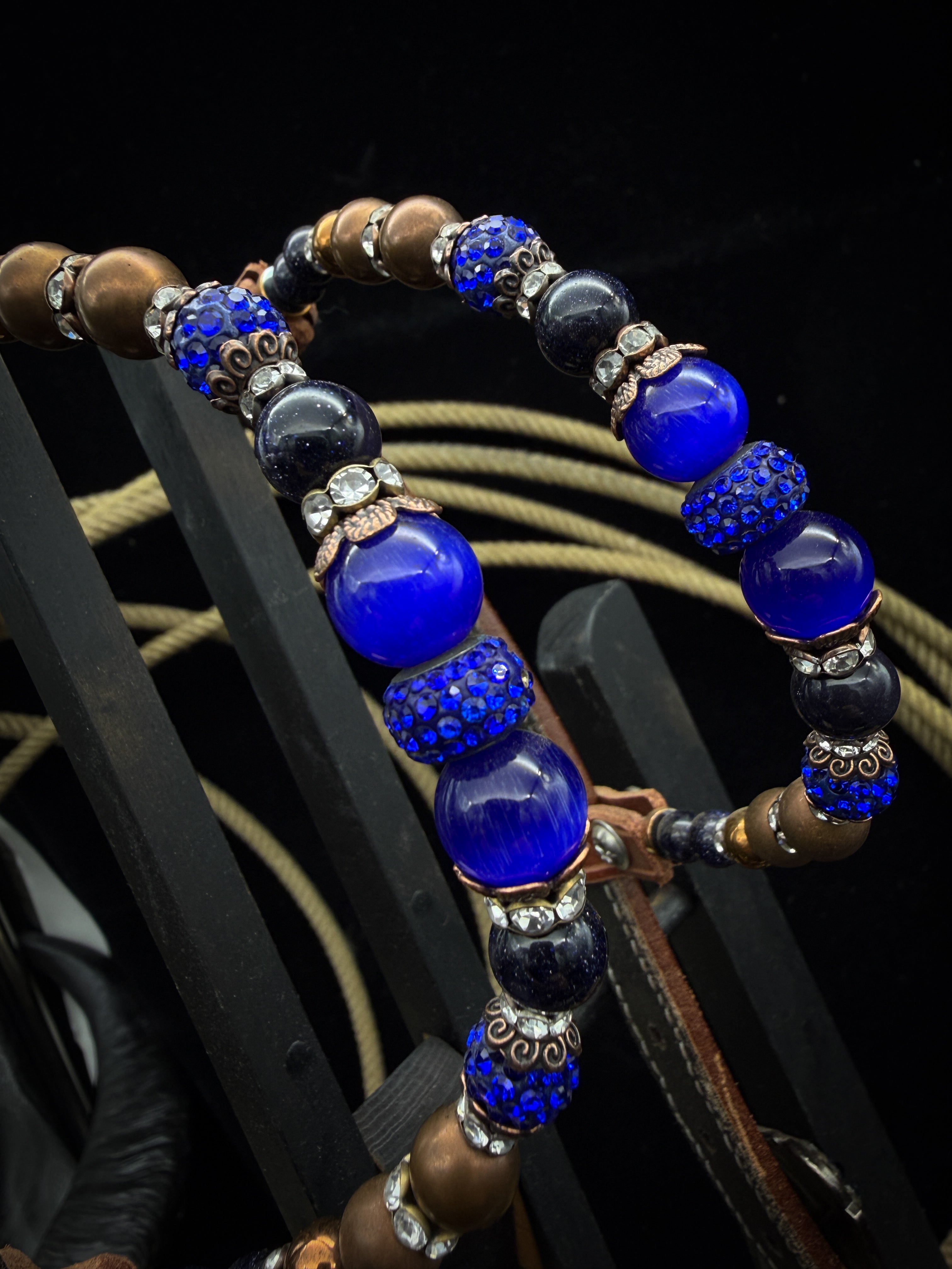 Premium | Cobalt Dust | Chestnut Western Kopfstück