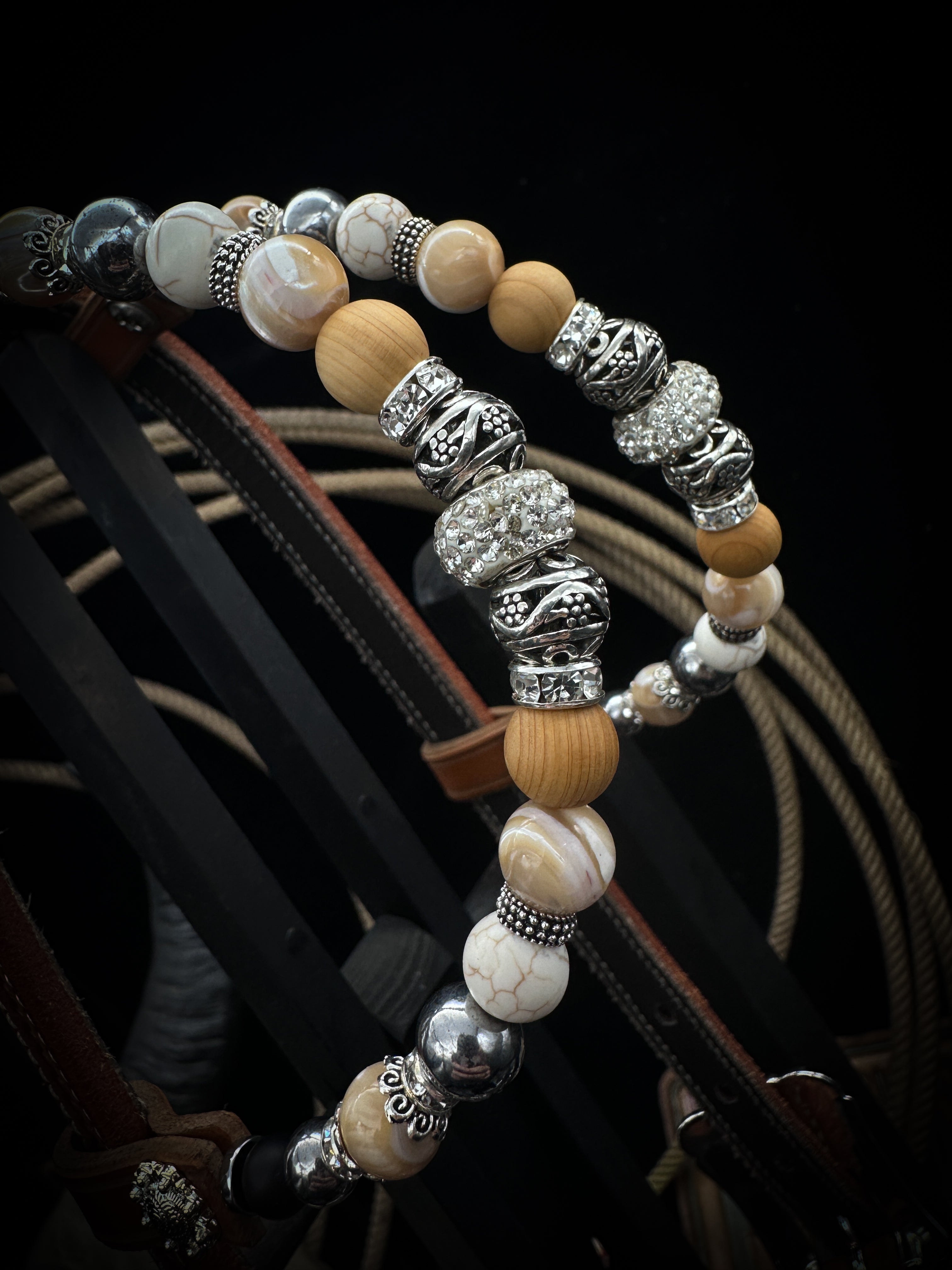 Premium | Westernzaumzeug | Desert Coral Silver