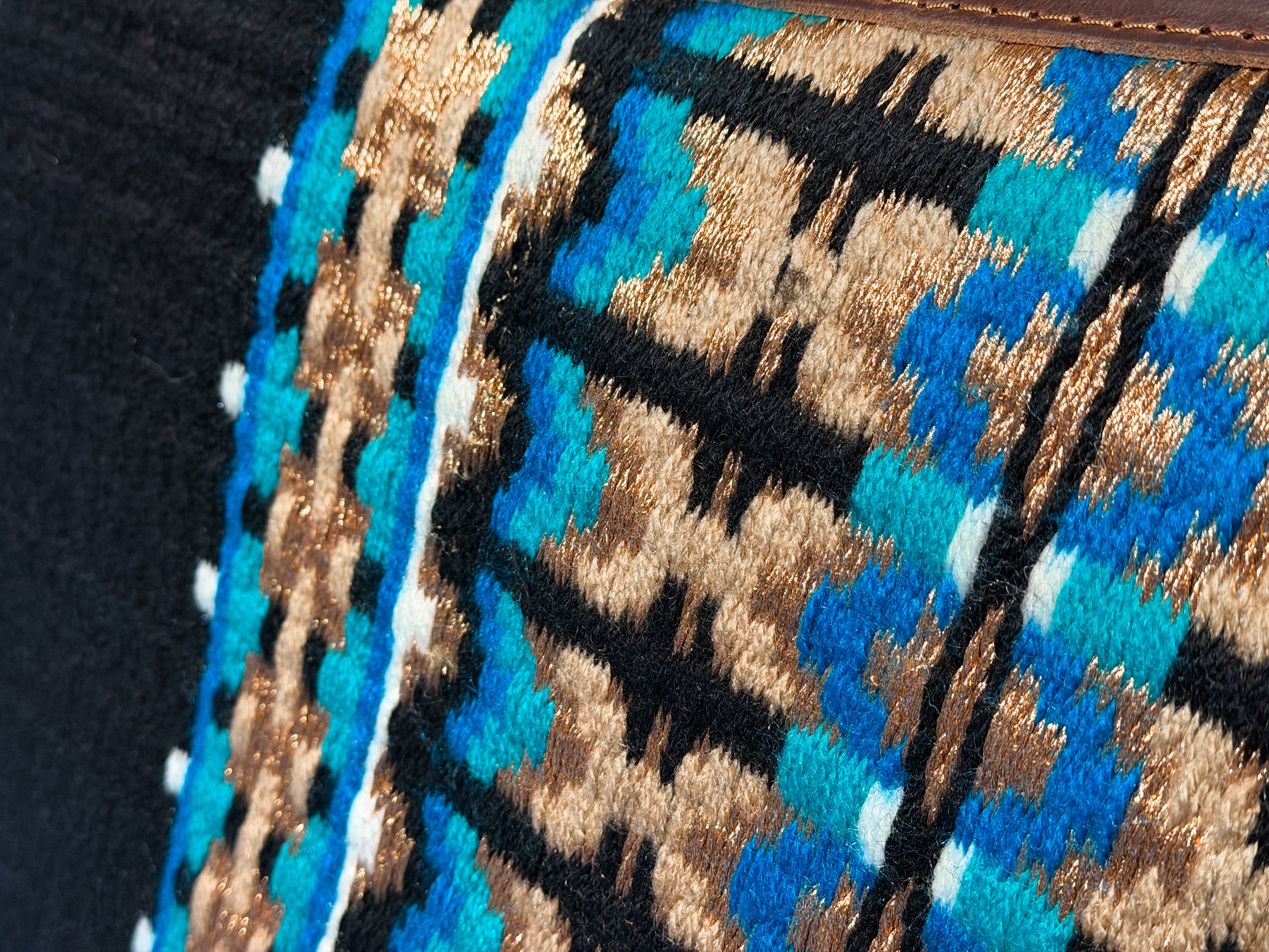 2in1 Show pad | Show Western | Blue Vein