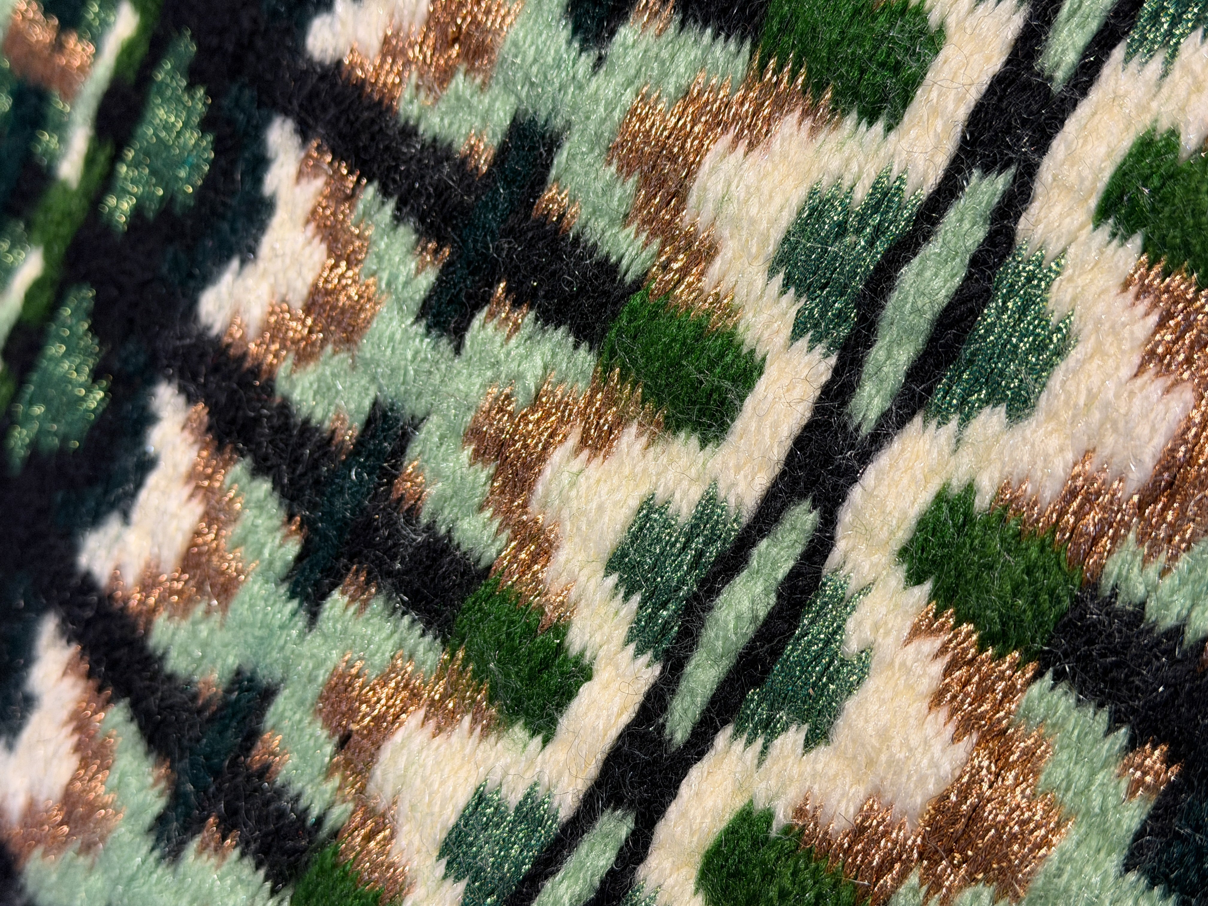 2in1 Show pad | Show Western | Pincut green