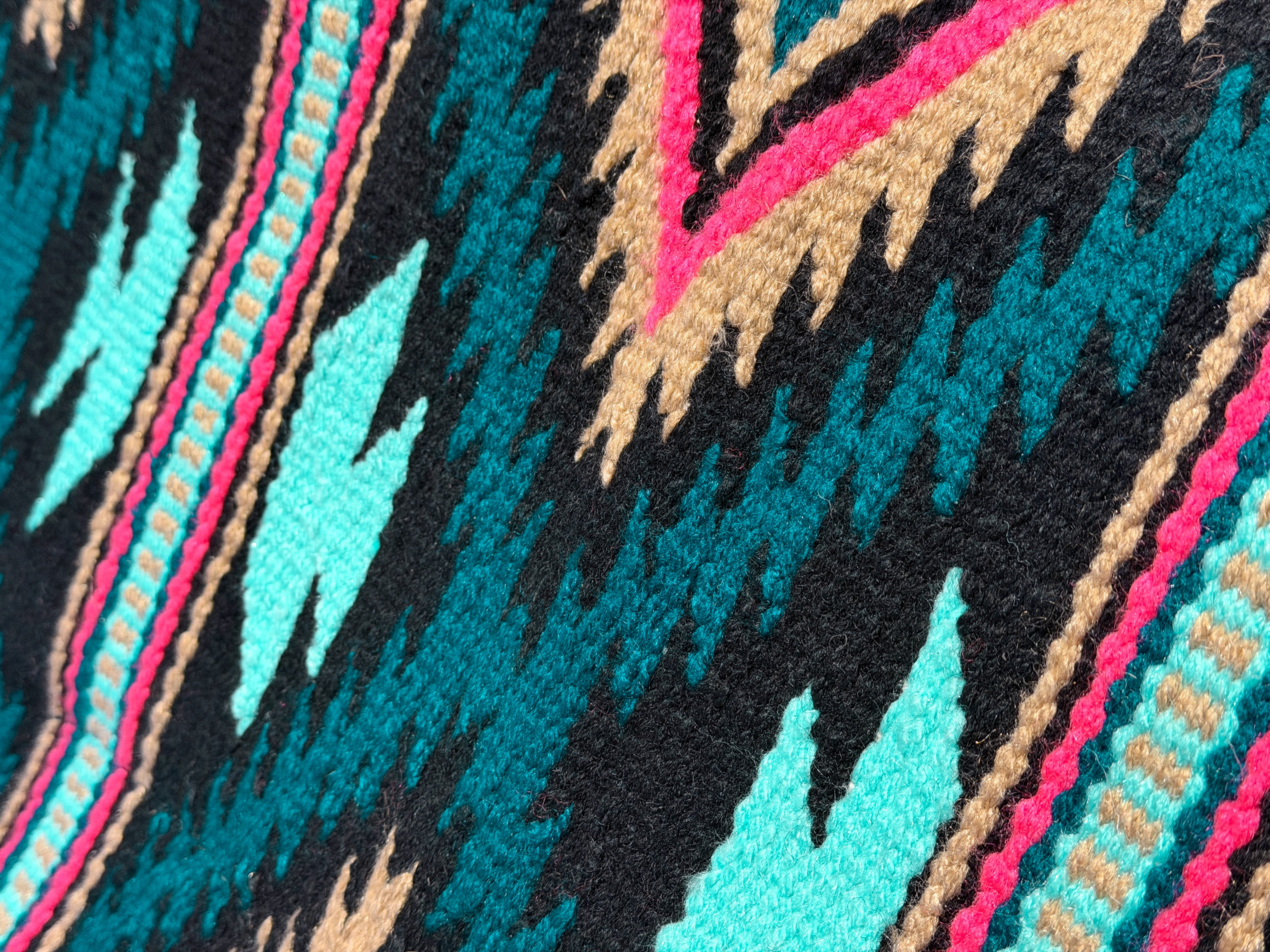 2in1 Show pad | Ranch Western | Teal Blaze