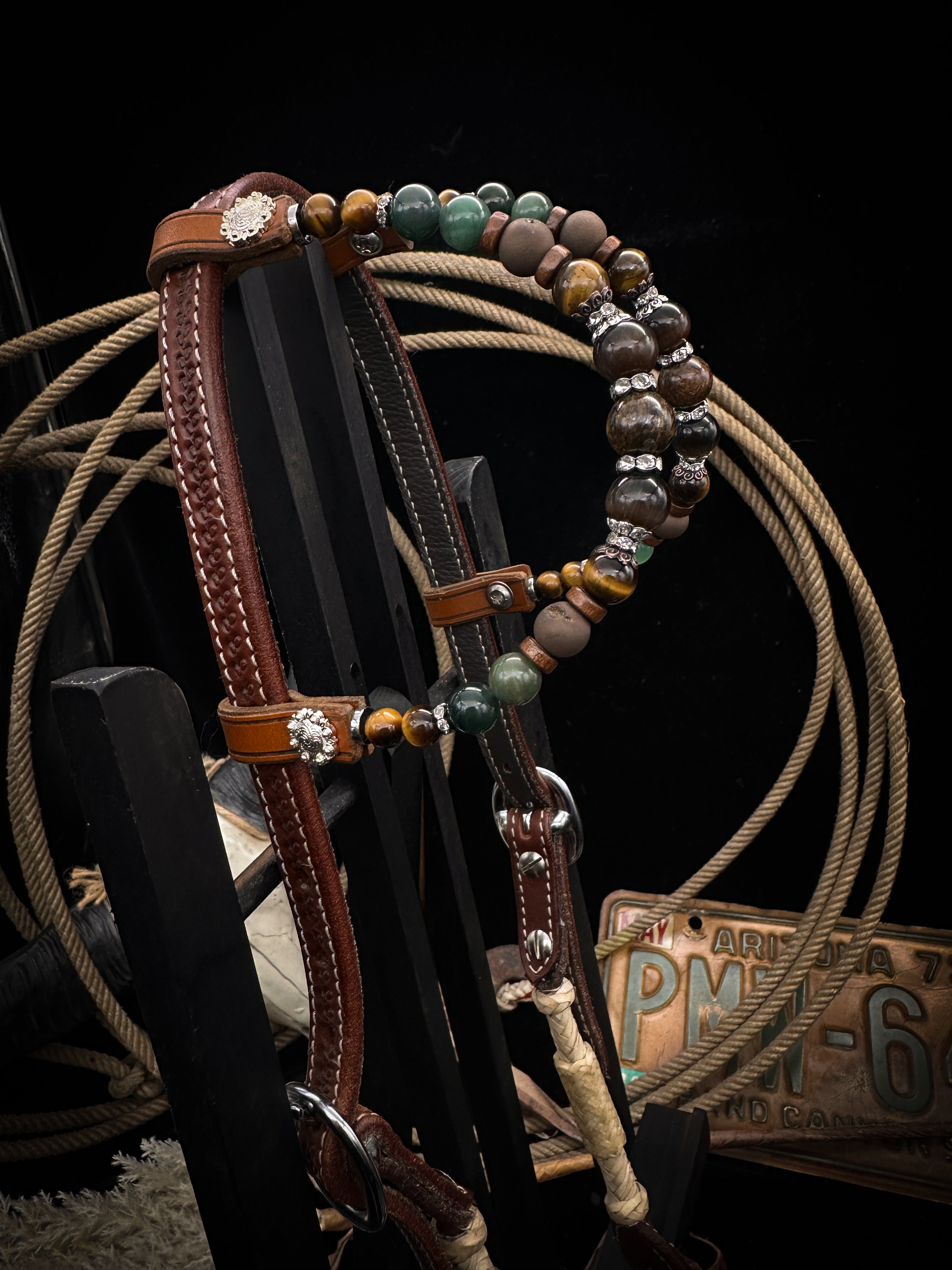 Premium | Rawhide green | Western bridle