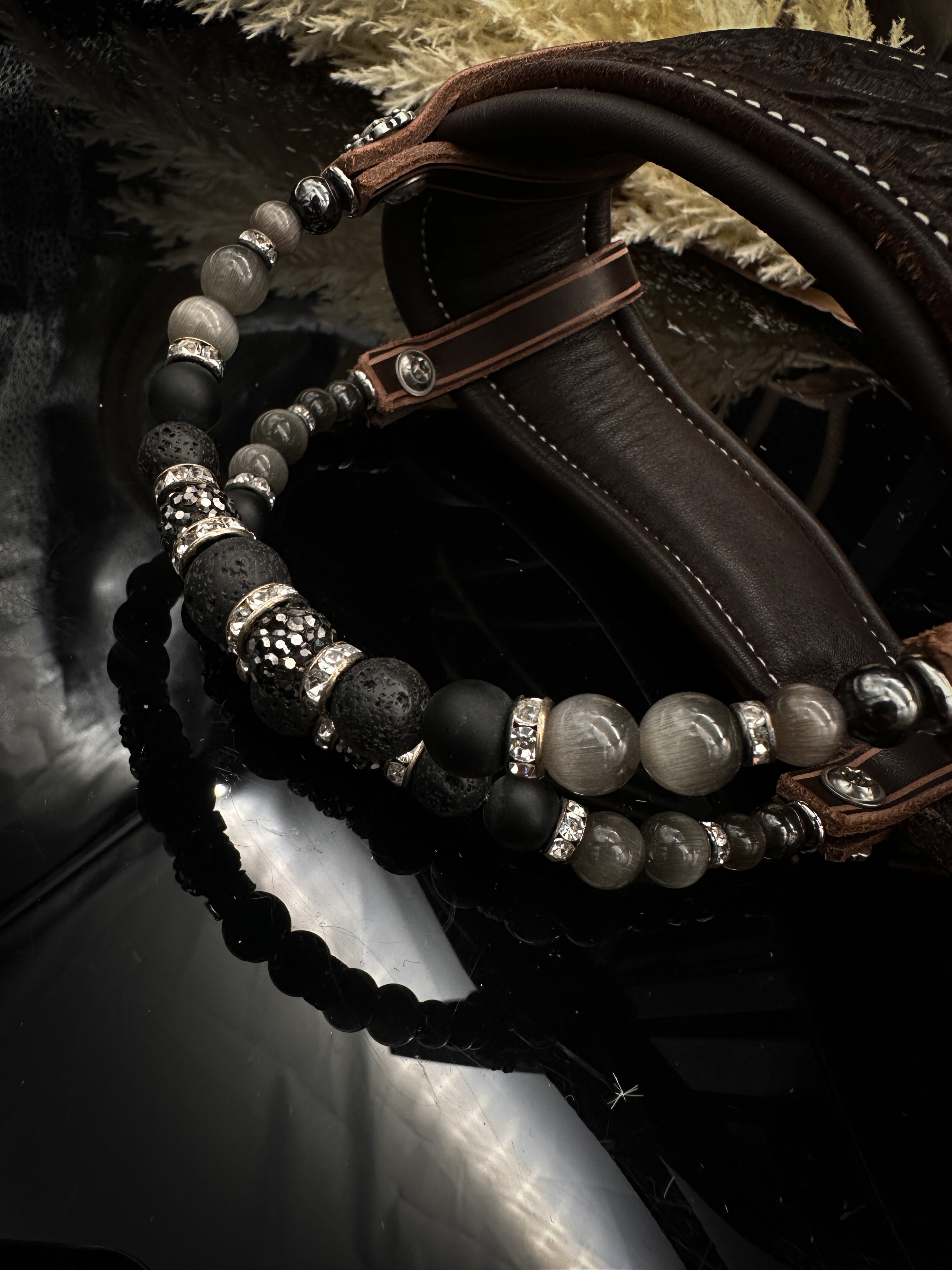 Premium | Anatomisches Westernzaumzeug | Perfect Black