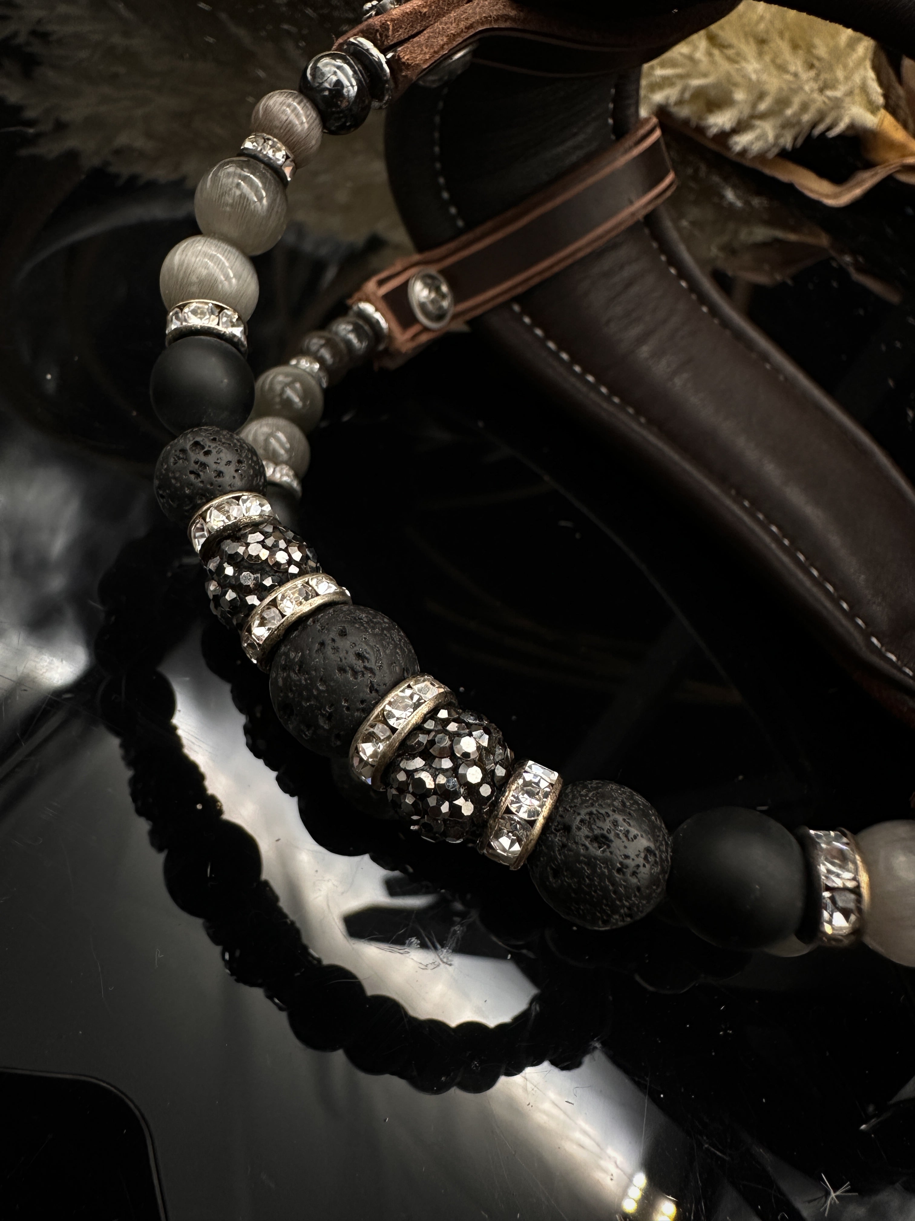 Premium | Anatomisches Westernzaumzeug | Perfect Black