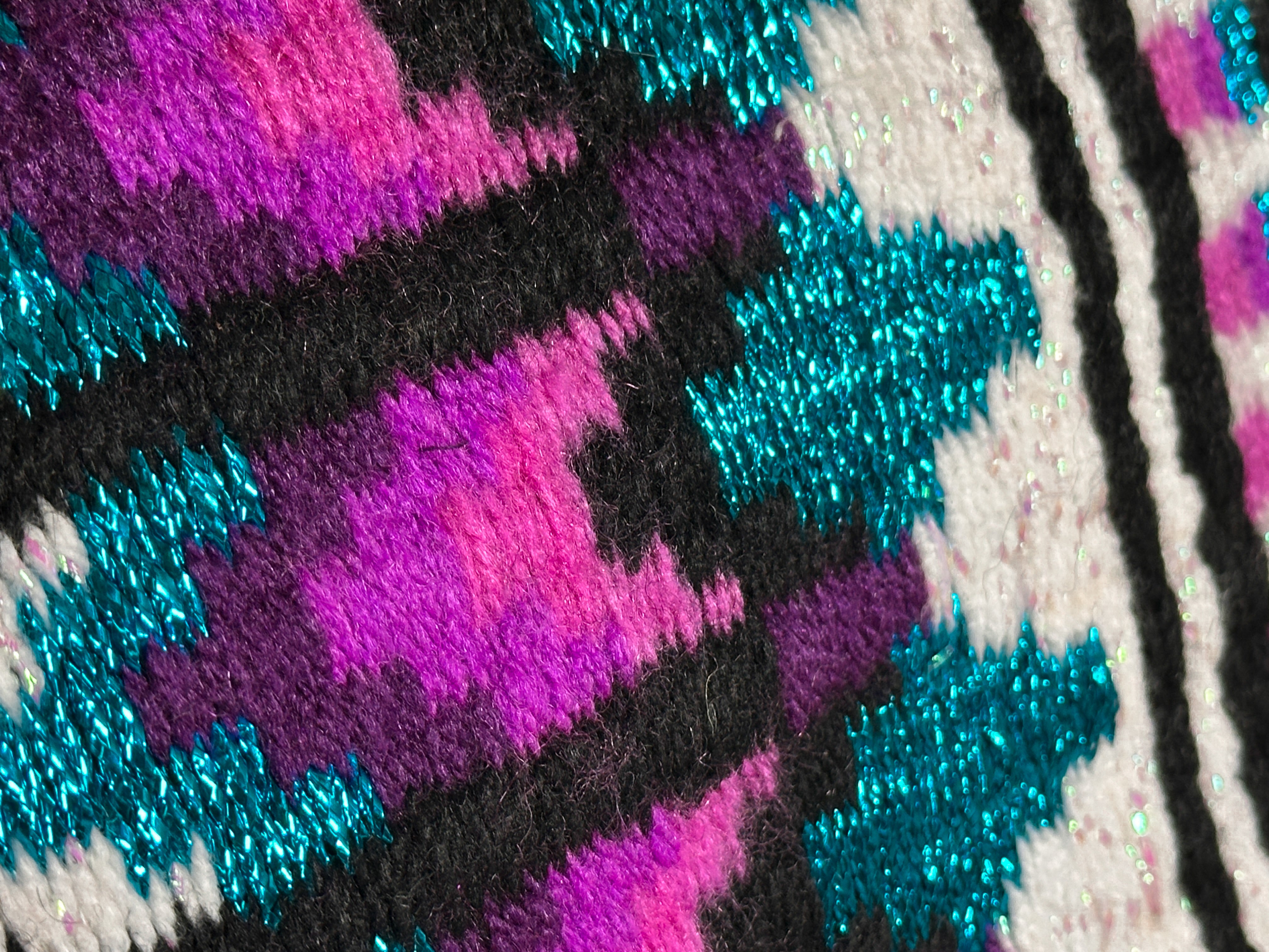 2in1 Show pad | Show western | Petrol & Purple