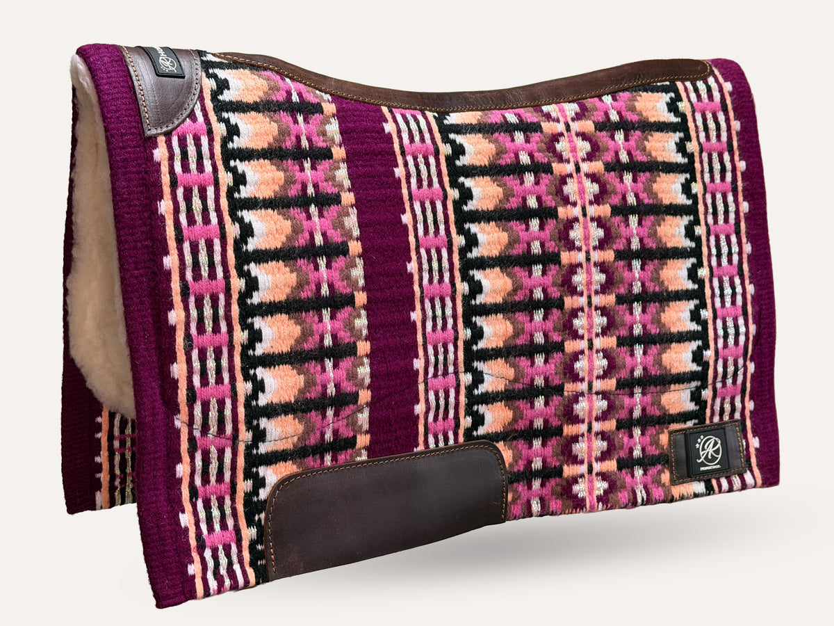 2in1 Show | Performance Western Pad | Berry Blossom