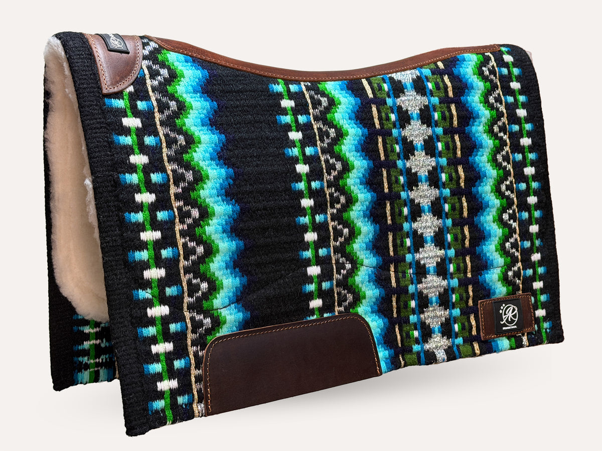 2in1 Show | Performance Western Pad | Blue Clover